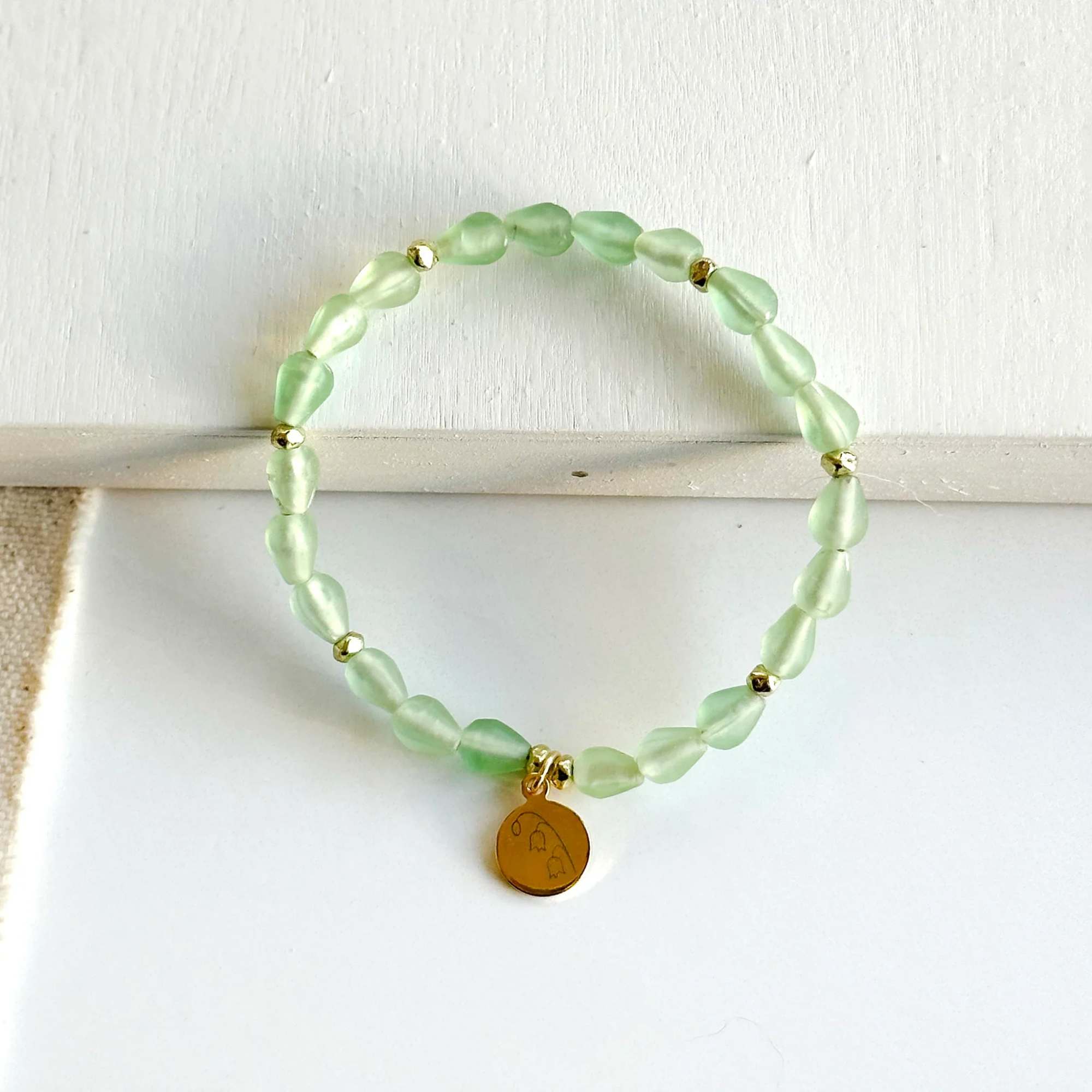 Hello, May!  Part of our Botanical Collection, the May Bracelet is, photo 3 of 4