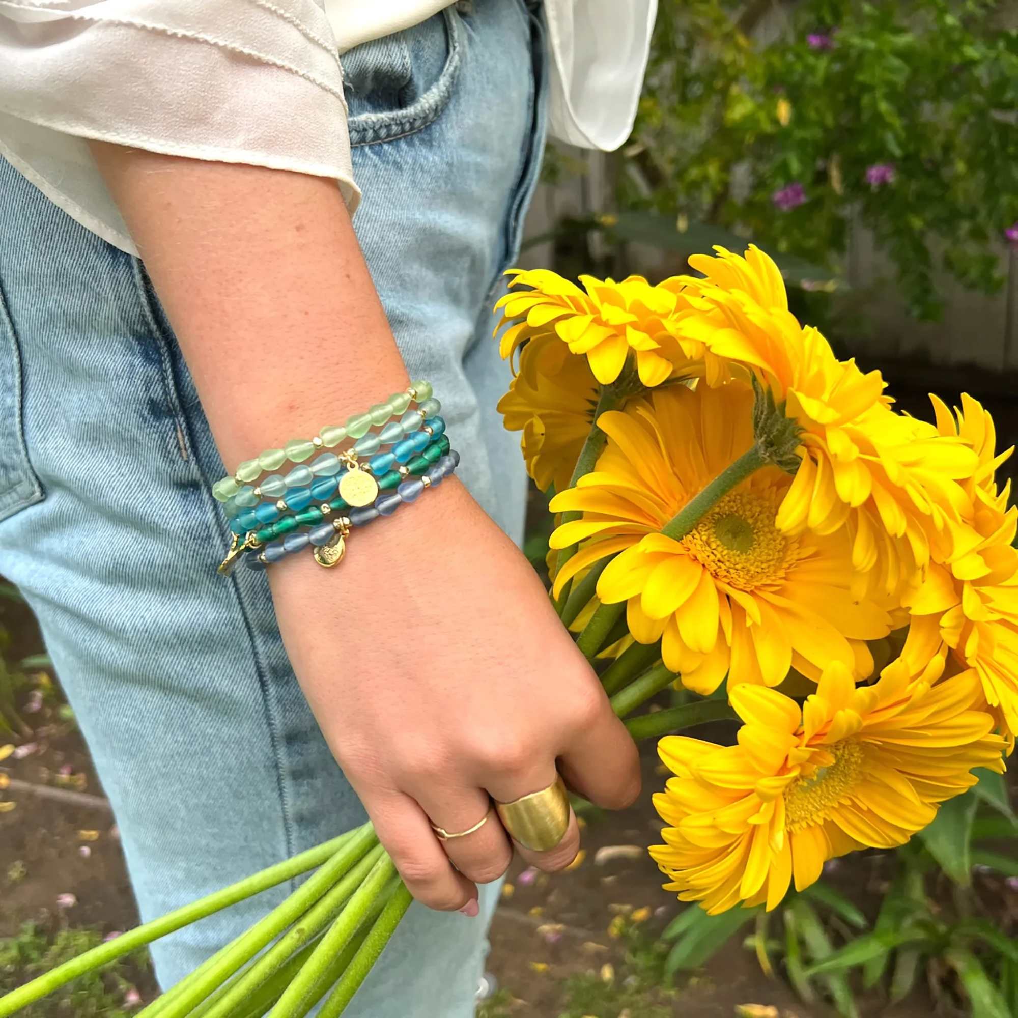 Hello, May!  Part of our Botanical Collection, the May Bracelet is, photo 4 of 4