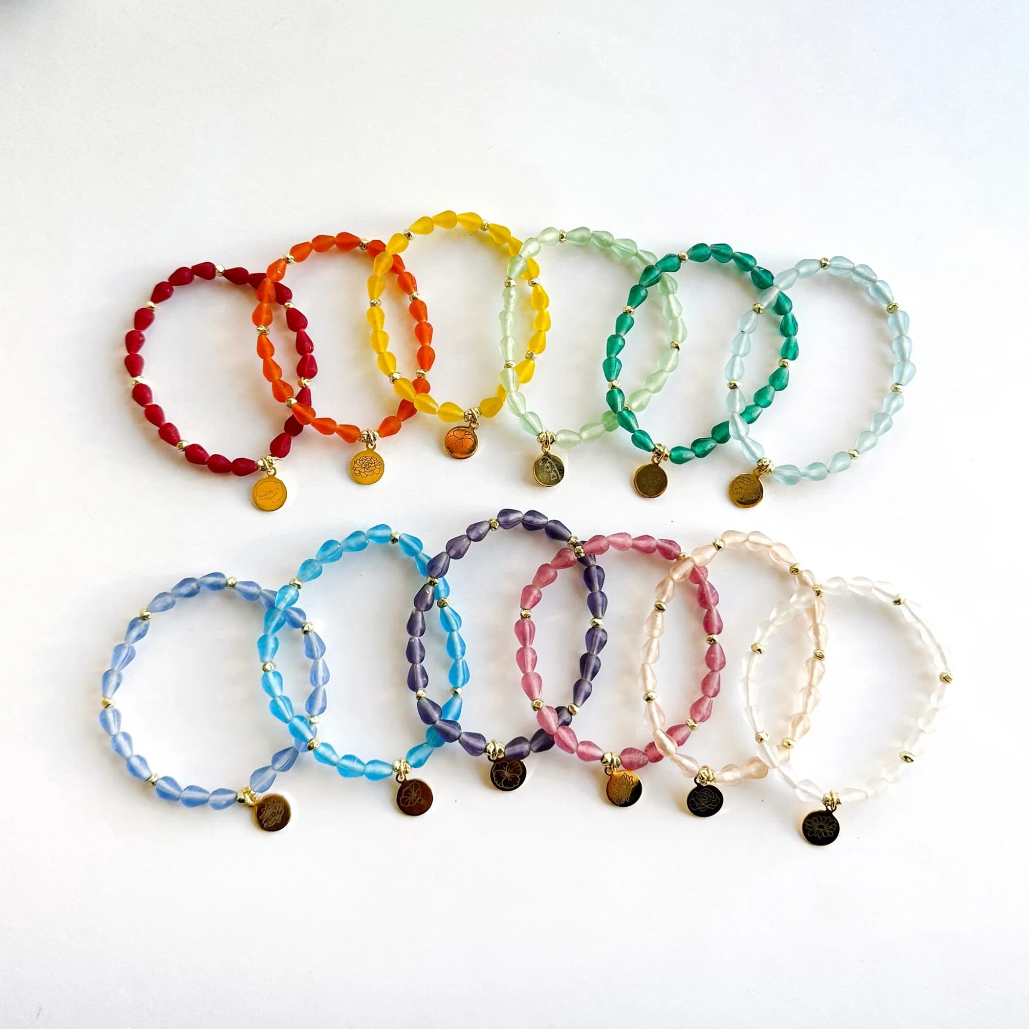 Hello April!  Part of our Botanical Collection, the April Bracelet is, photo 4 of 4