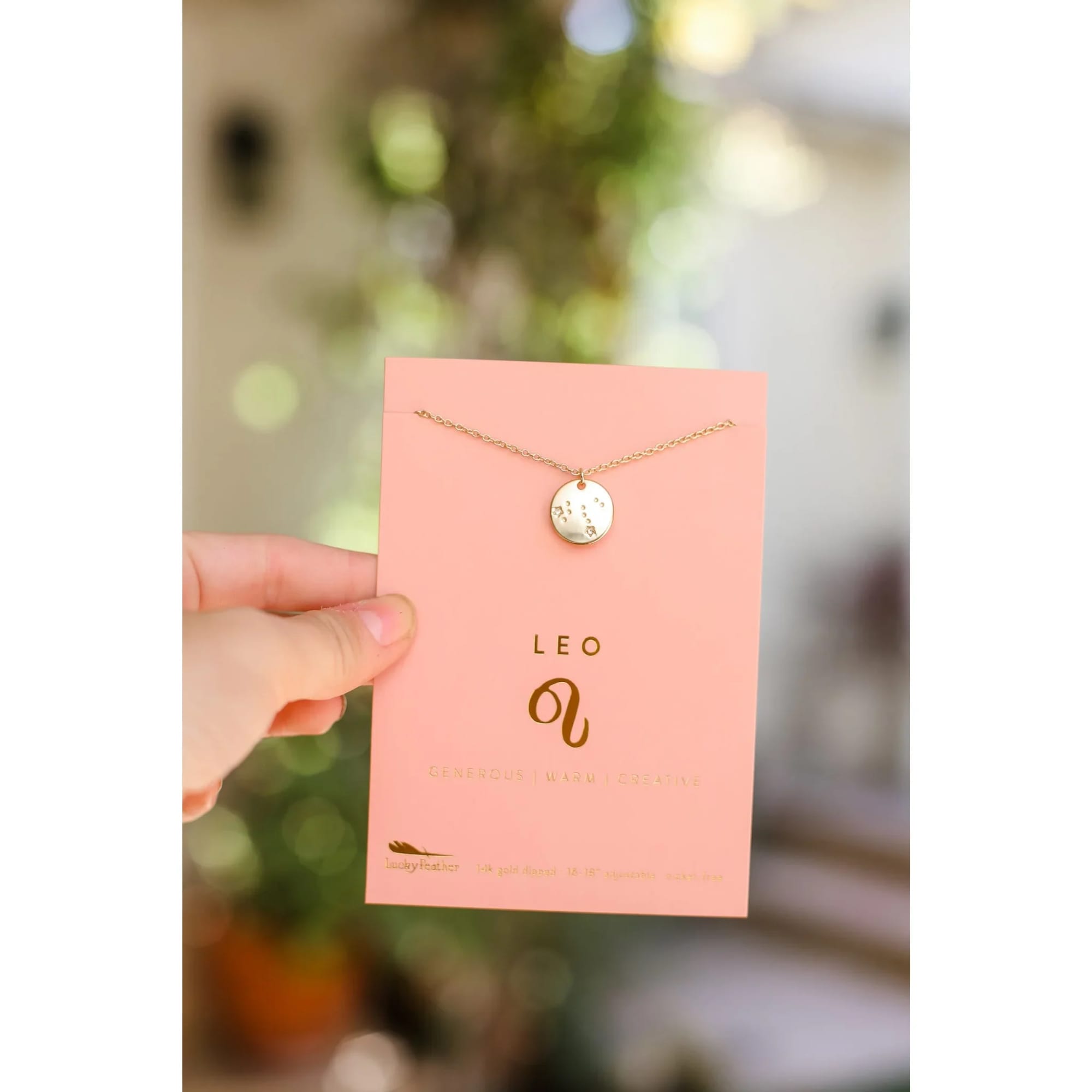 Radiate Your Star Sign in Style with our Zodiac Necklace

Celebrate your celestial, photo 4 of 4