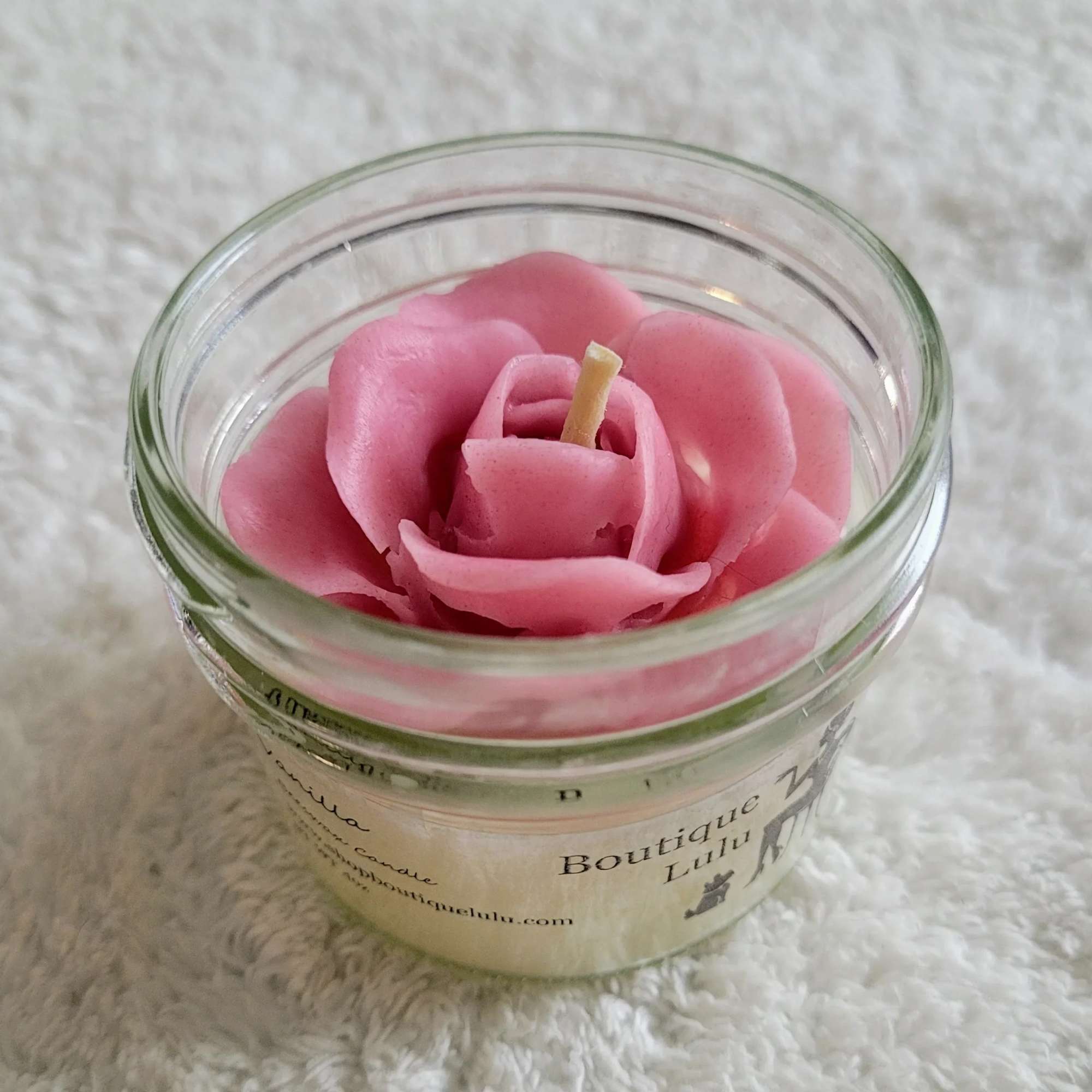 Candle made with all natural beeswax and organic coconut oil. All candles, photo 2 of 4