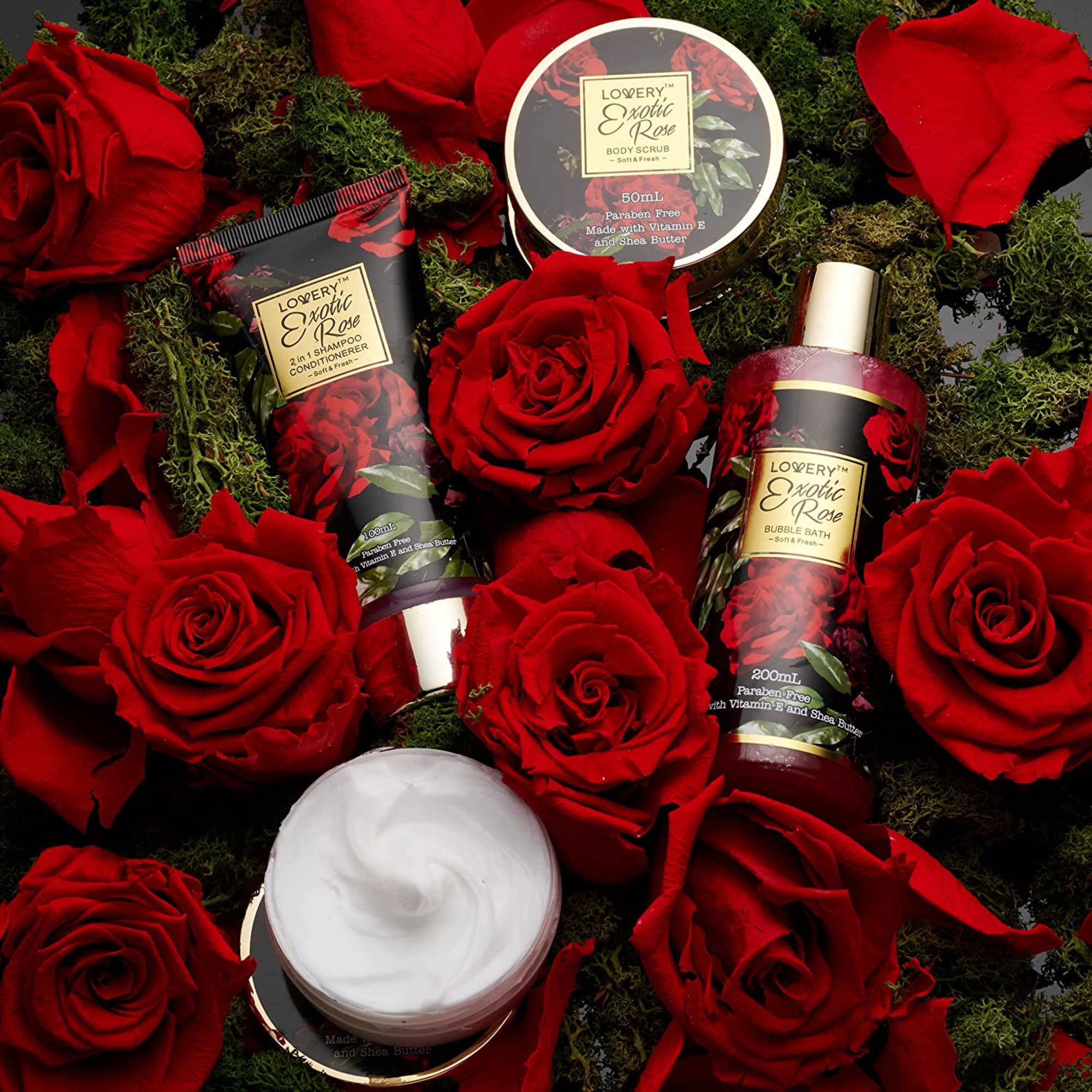 Red Rose Spa Kit helps you unwind and relax as your hair, photo 2 of 5