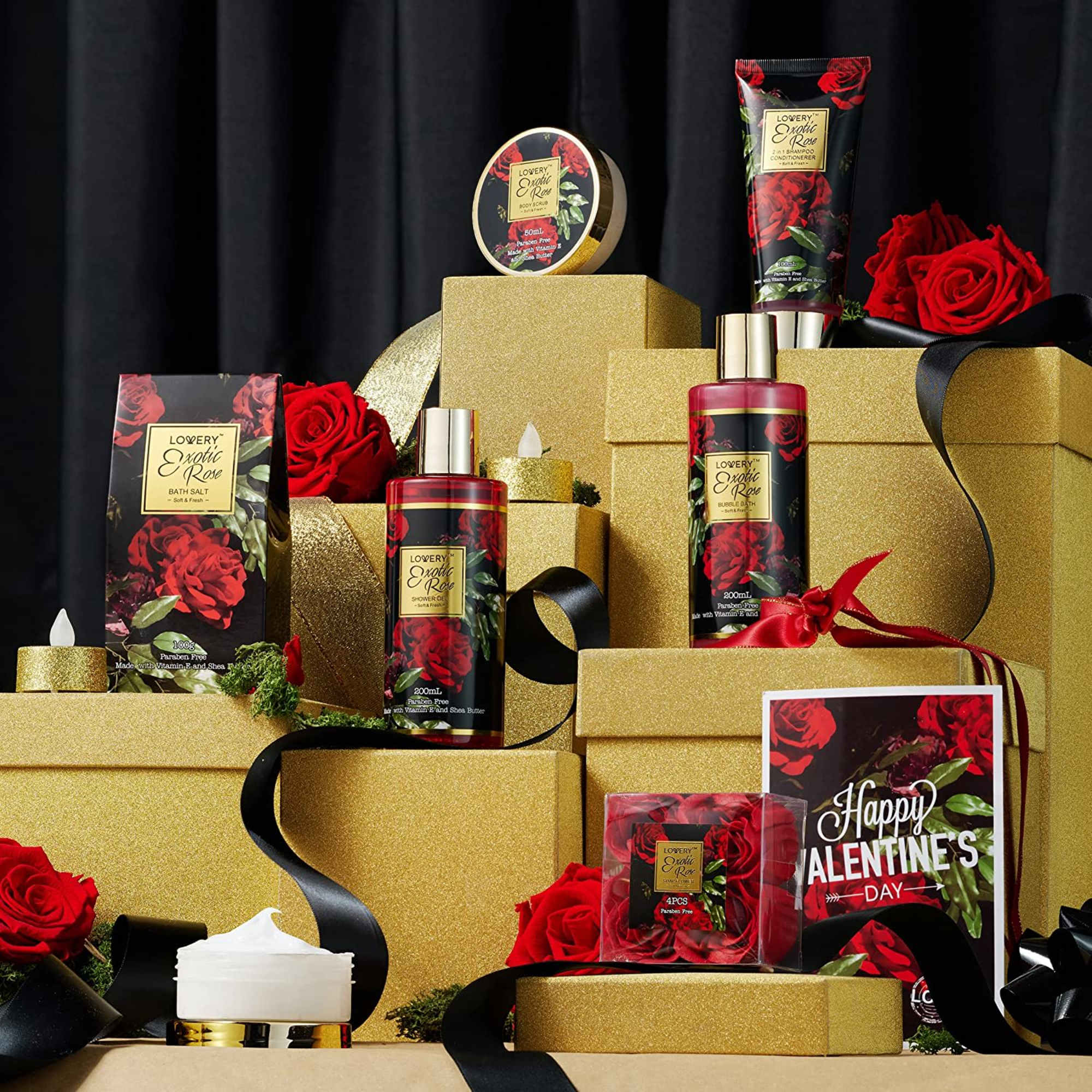 Red Rose Spa Kit helps you unwind and relax as your hair, photo 4 of 5