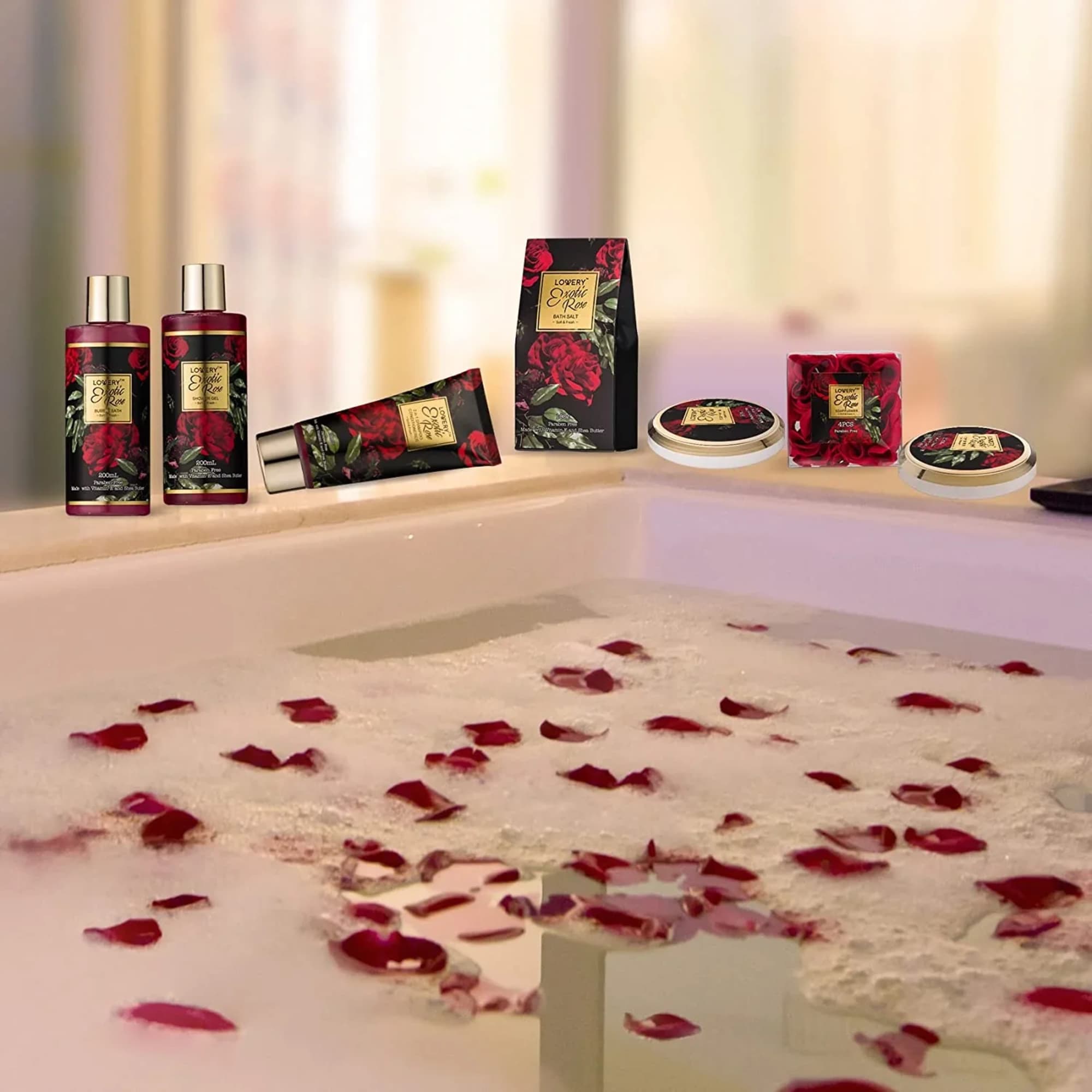 Red Rose Spa Kit helps you unwind and relax as your hair, photo 5 of 5