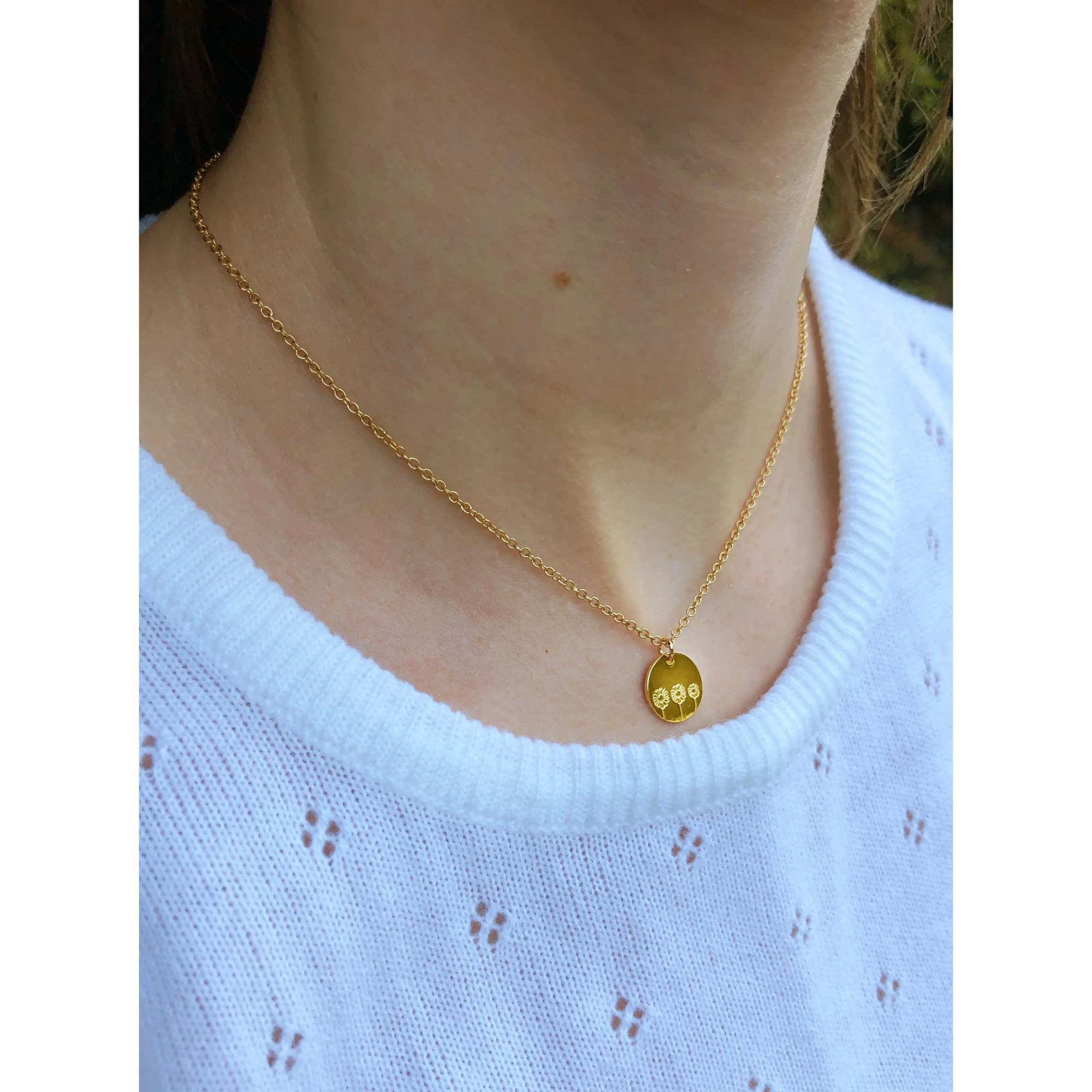 These botanical necklaces are the perfect reminder of your ability to bloom!, photo 4 of 4
