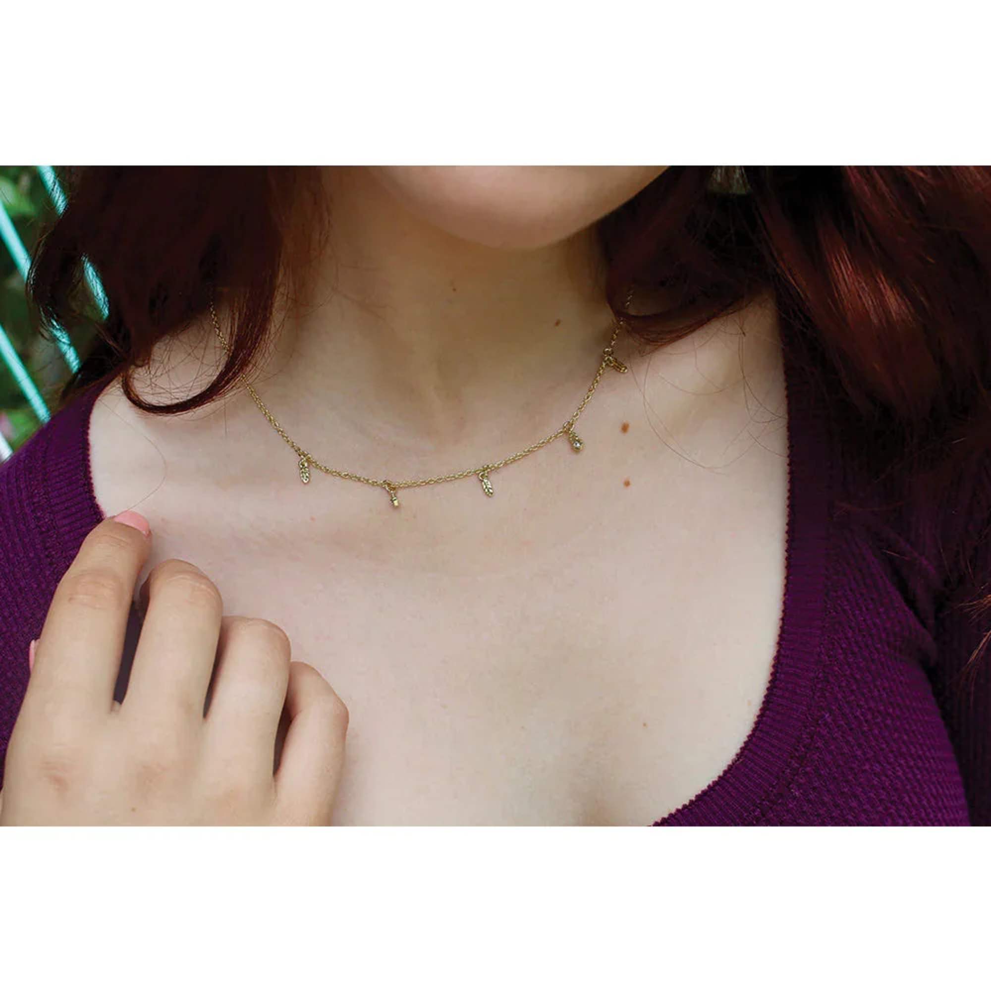 Wear this necklace and know that you are fabulous from head to, photo 3 of 4