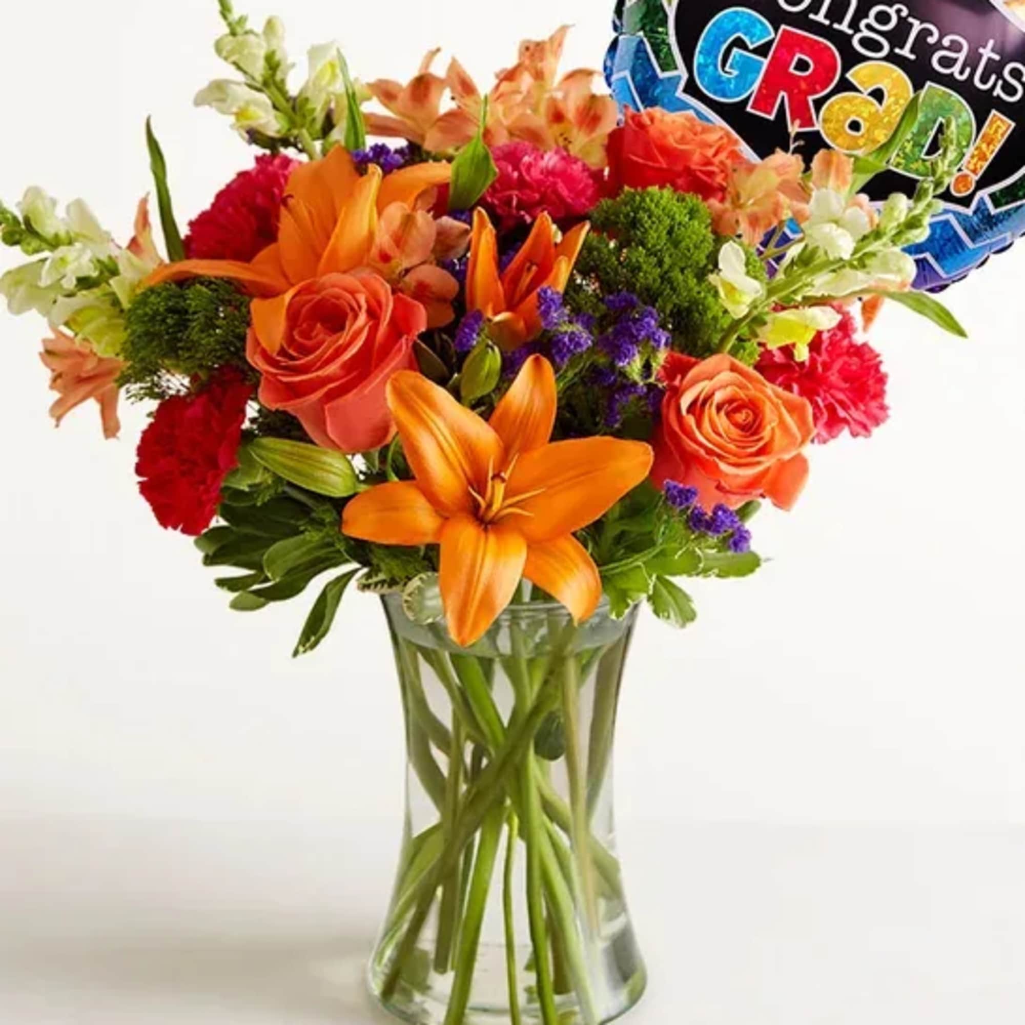  Congratulate the superstar grad with a beautiful gift. Our delightfully vibrant