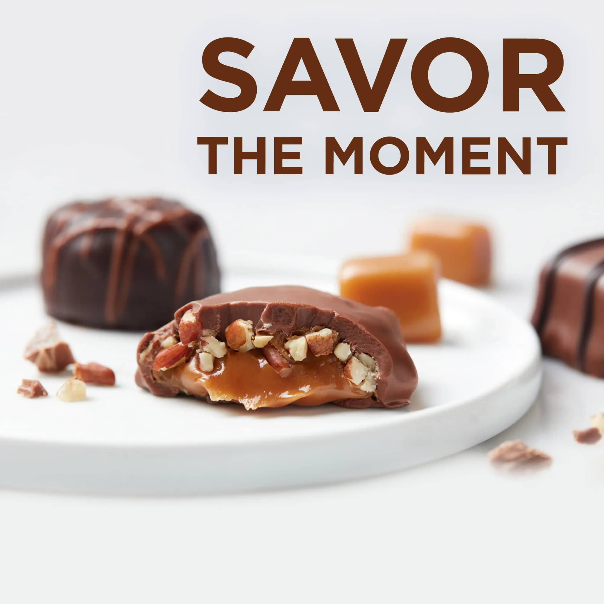 A classic boxed assortment of Russell Stover caramels and nuts makes a, photo 4 of 4