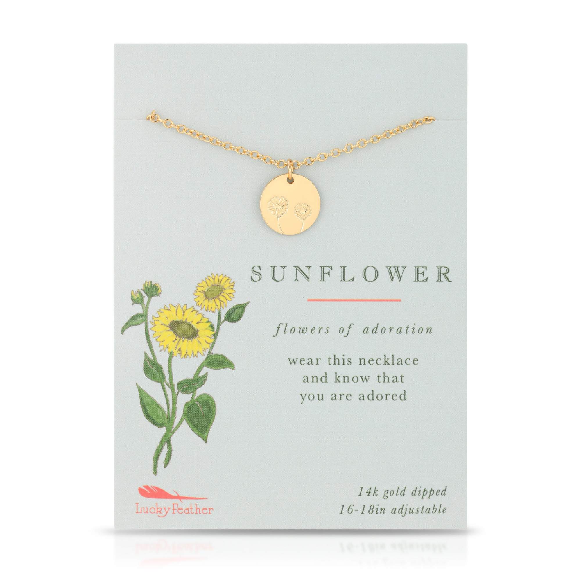 These botanical necklaces are the perfect reminder of your ability to bloom!