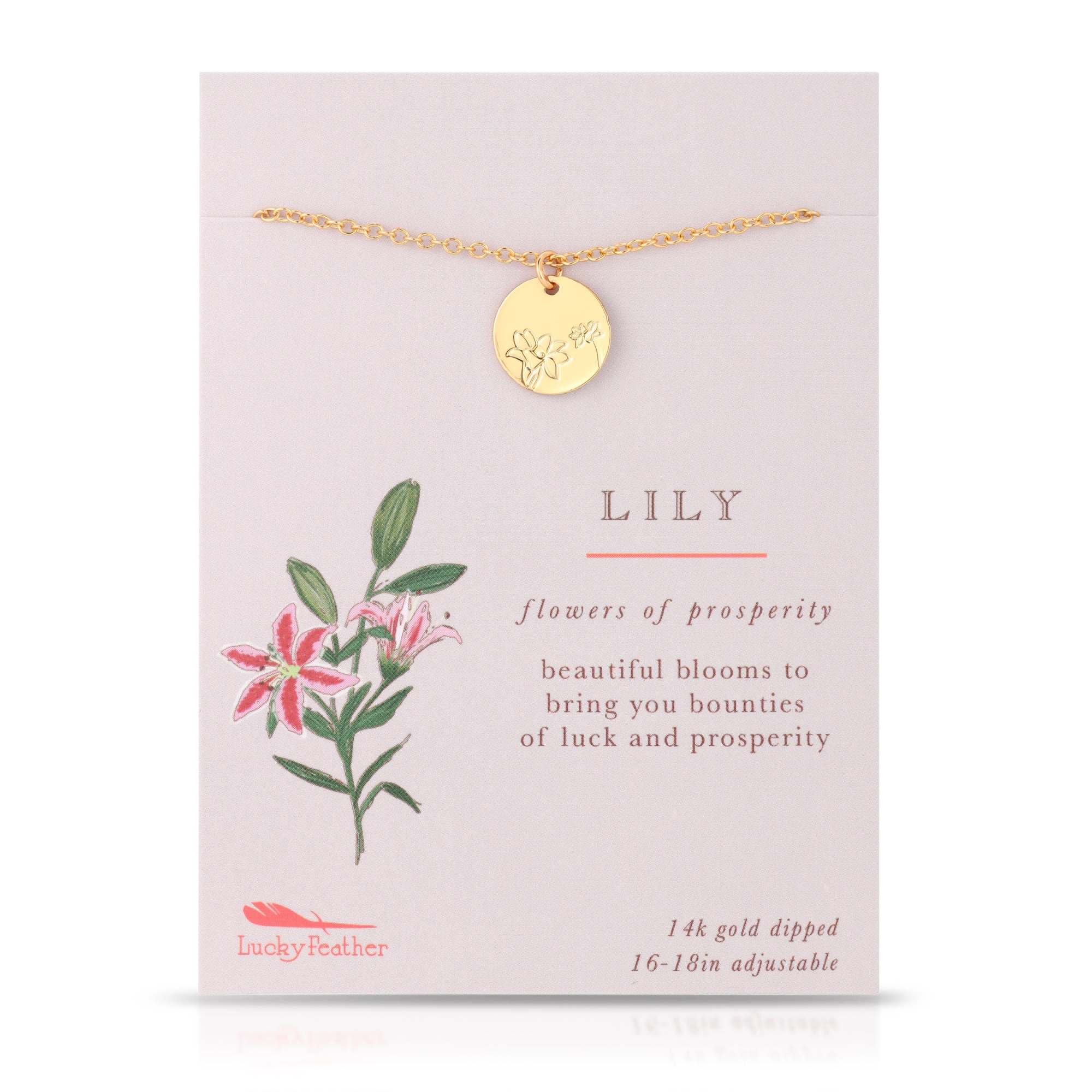 These botanical necklaces are the perfect reminder of your ability to bloom!