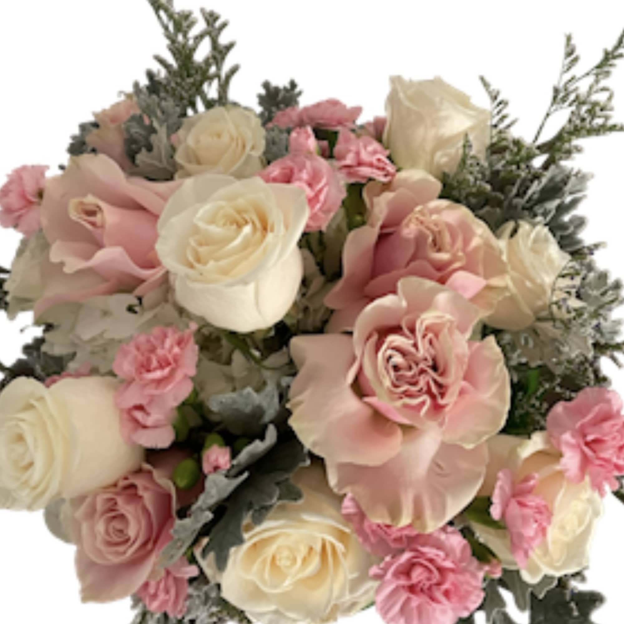 This angelic arrangement is as cute as it is pretty. Featuring the, photo 4 of 4