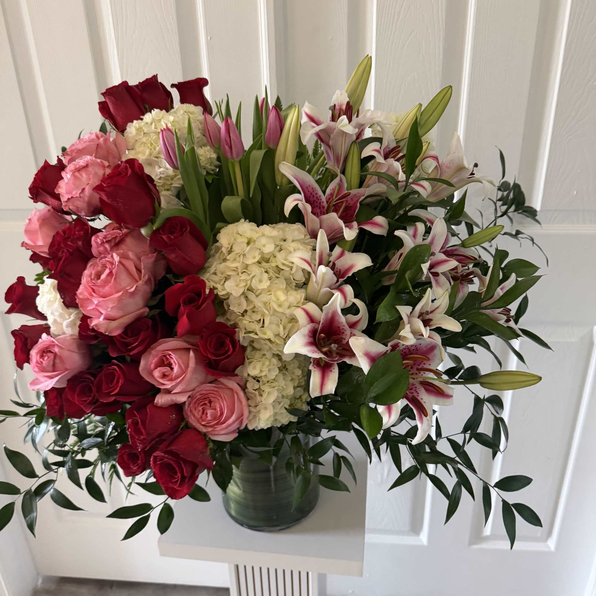 Blooming Love is a stunning floral arrangement designed to express the deepest