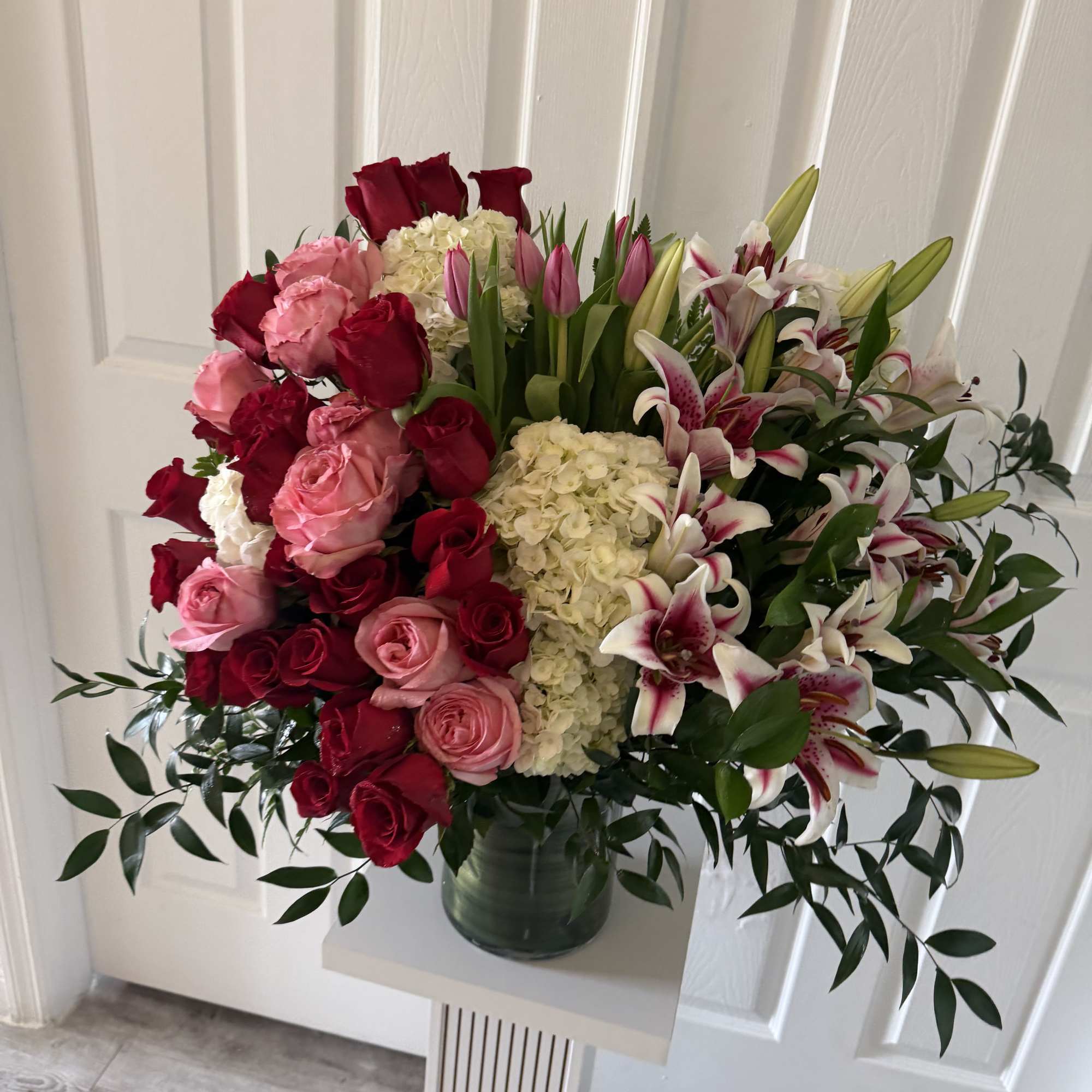 Blooming Love is a stunning floral arrangement designed to express the deepest