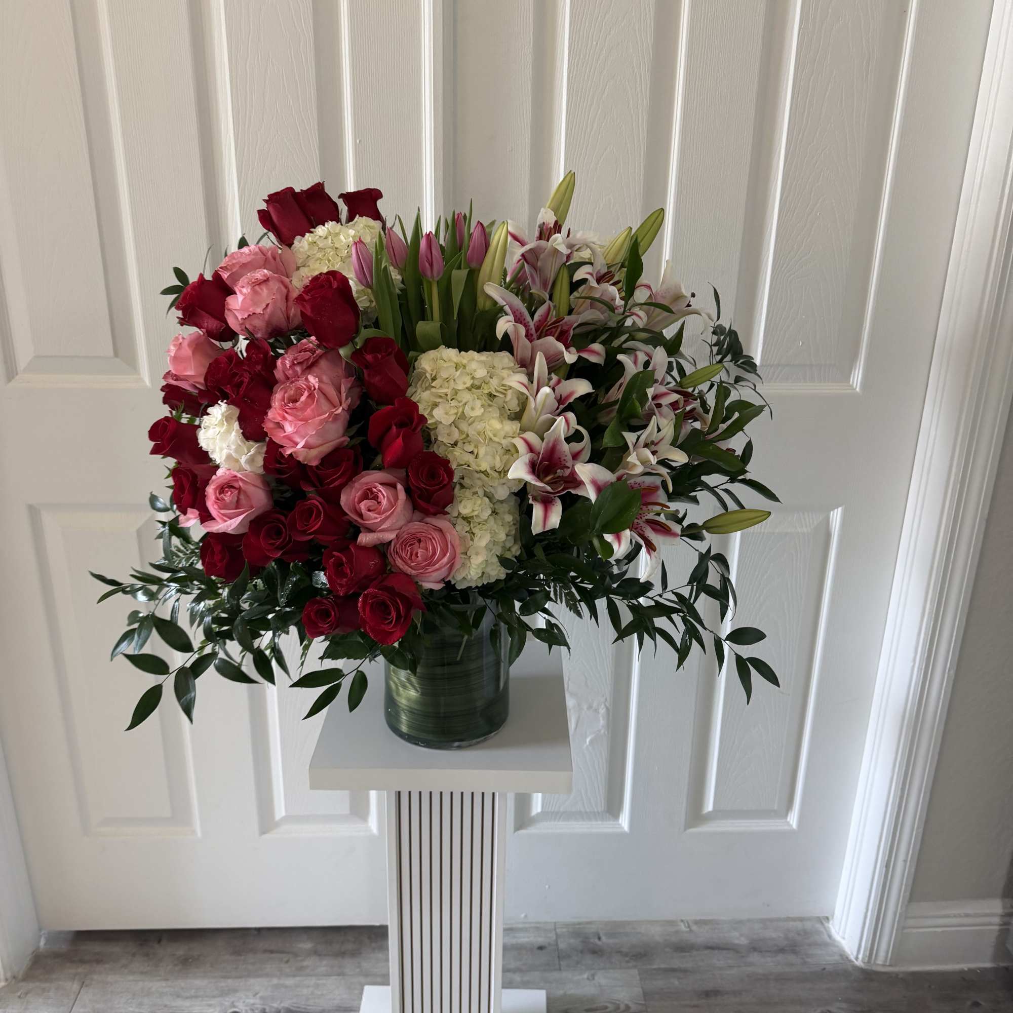 Blooming Love is a stunning floral arrangement designed to express the deepest