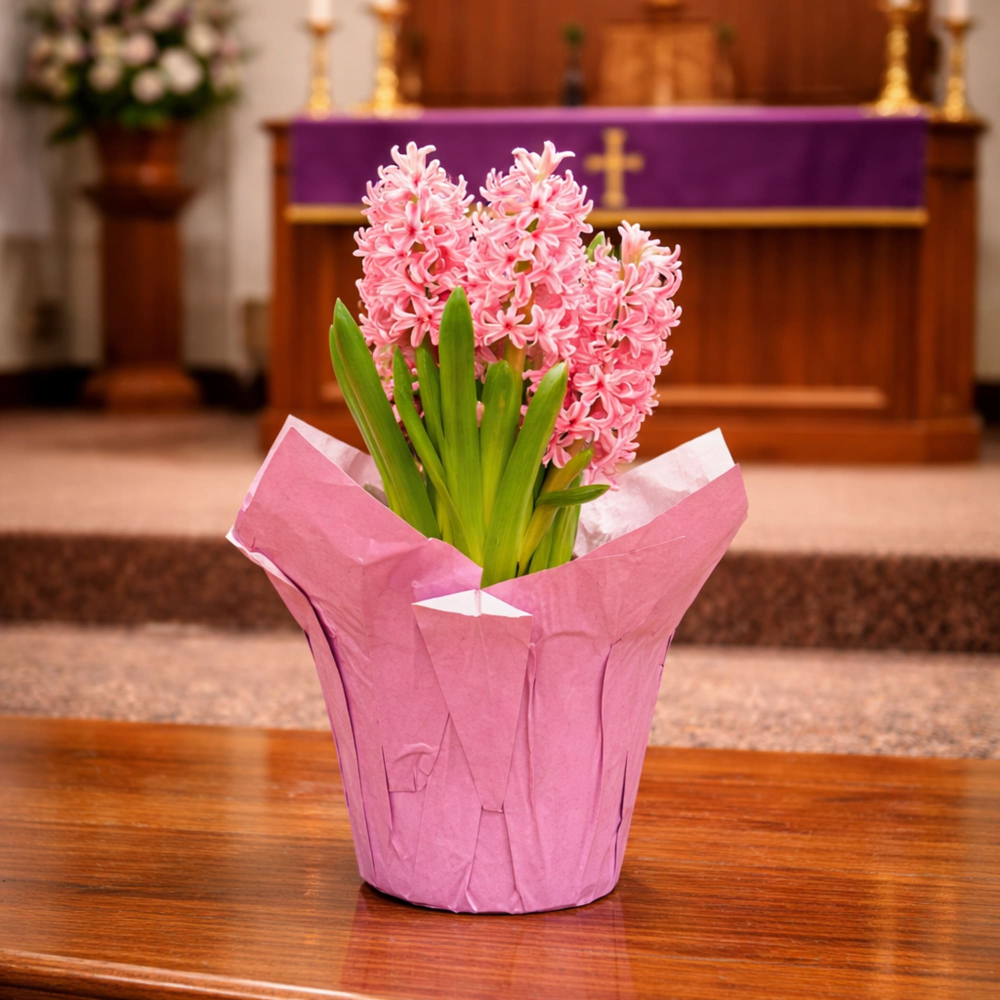 Ministry: 
Add soft color and fragrance to your church space with blooming