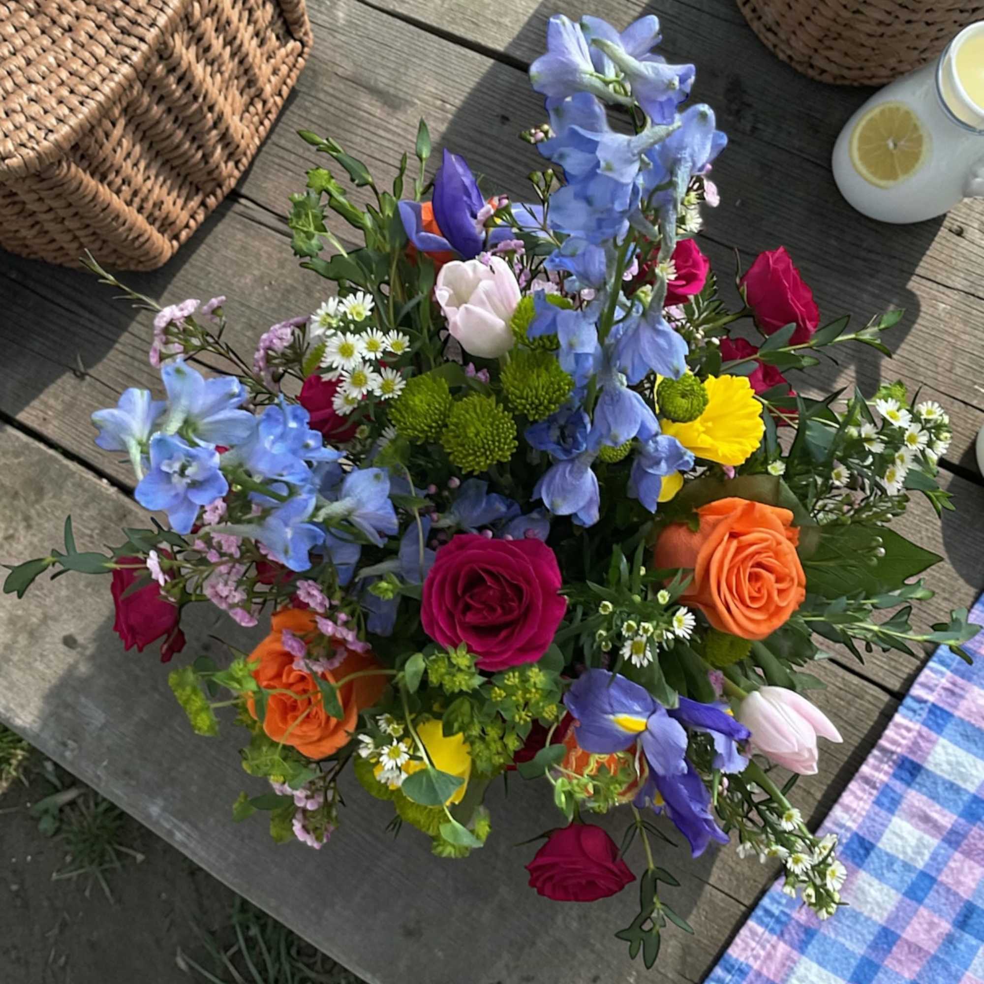 Egg Hunt Garden is a bright and cheerful Easter centerpiece designed to, photo 2 of 2