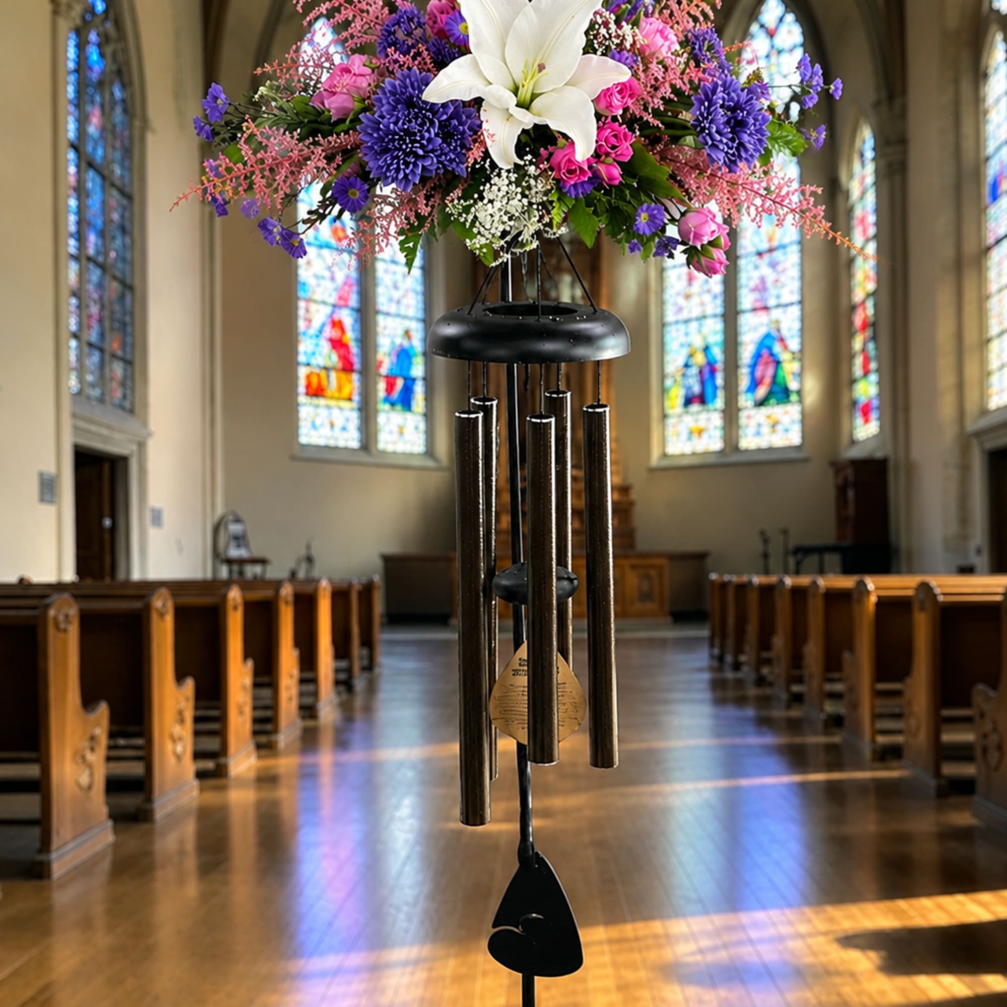 &ldquo;Always Near&rdquo; windchime is a beautiful gift of comfort, remembrance, encouragement, and