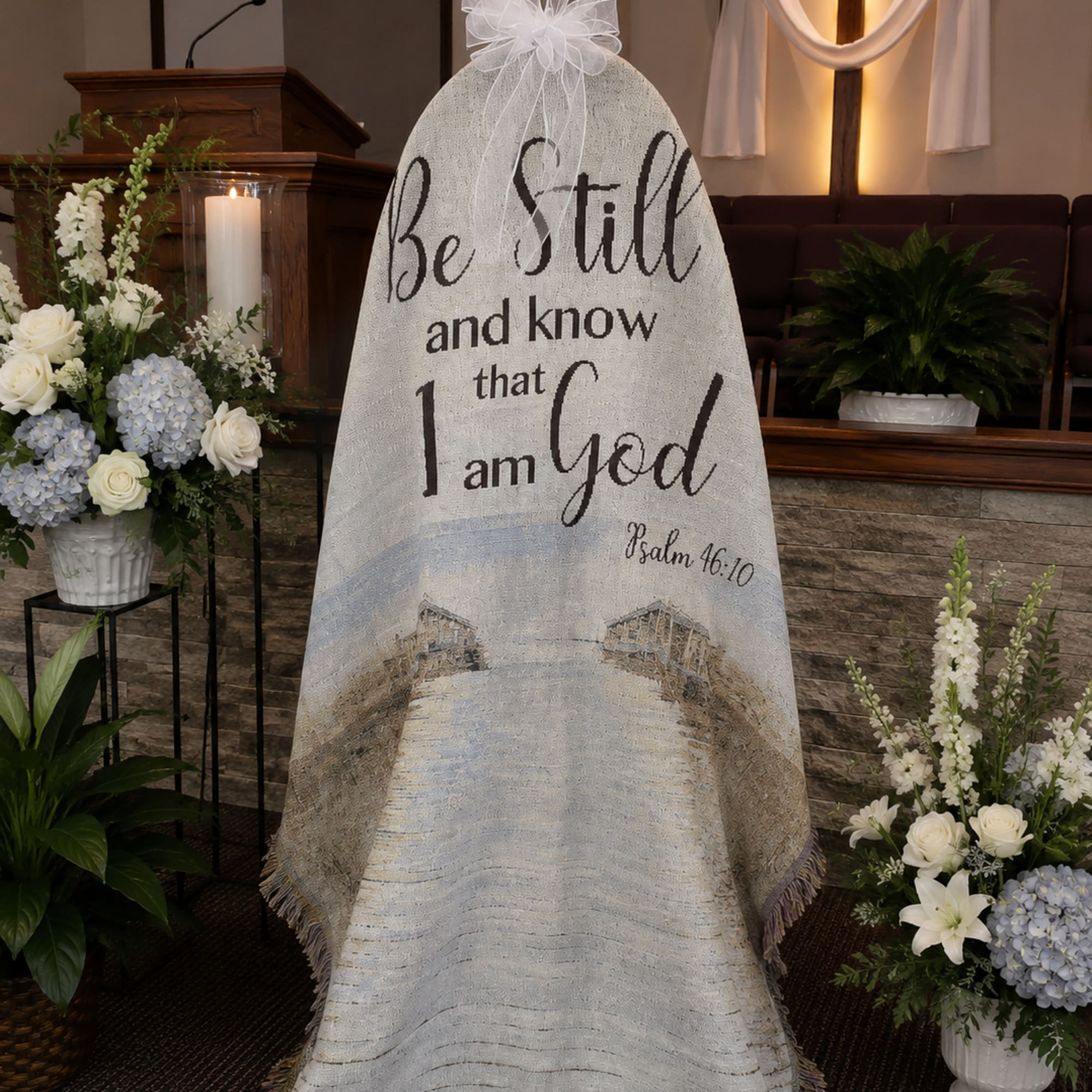 Find comfort, faith, and meaningful beauty with our &ldquo;Be Still and Know&rdquo;