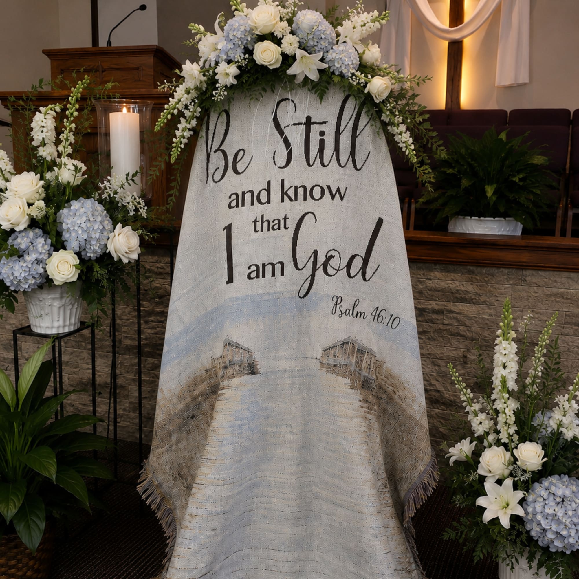 Find comfort, faith, and meaningful beauty with our &ldquo;Be Still and Know&rdquo;