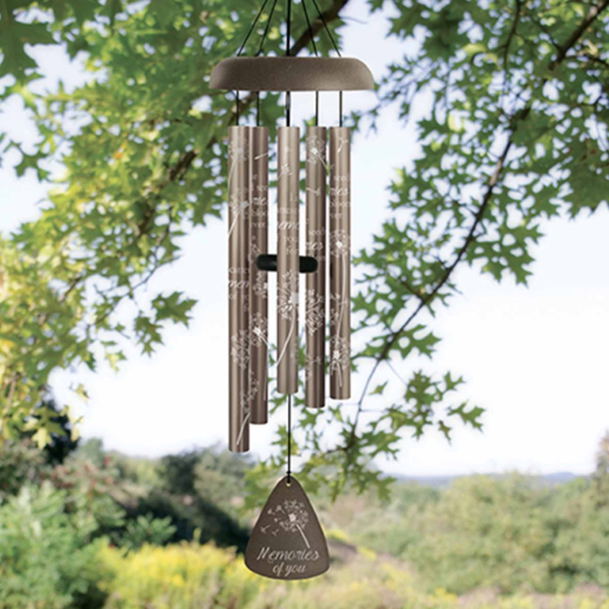 Our decorative aluminum wind chimes make a meaningful gift for birthdays, celebrations