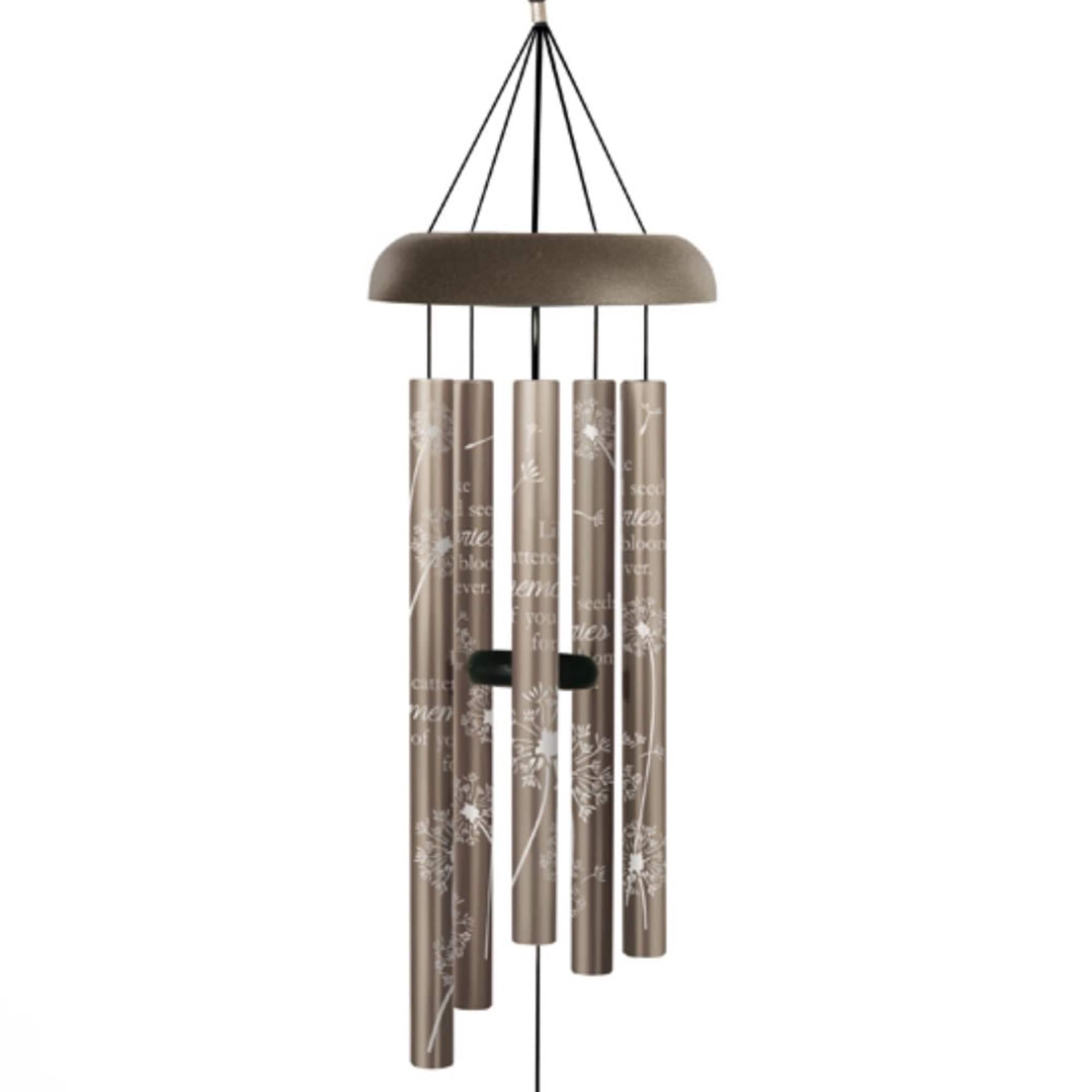Our decorative aluminum wind chimes make a meaningful gift for birthdays, celebrations, photo 2 of 2