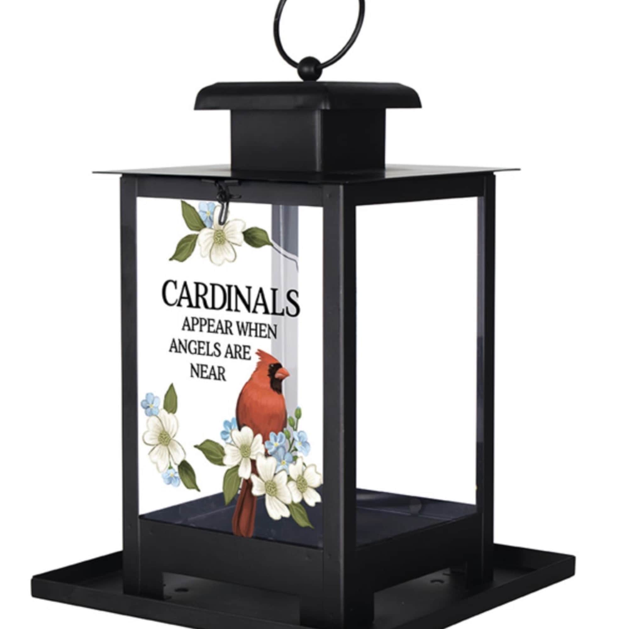 The Cardinals Appear When Angels Are Near bird feeder lantern is a, photo 2 of 2
