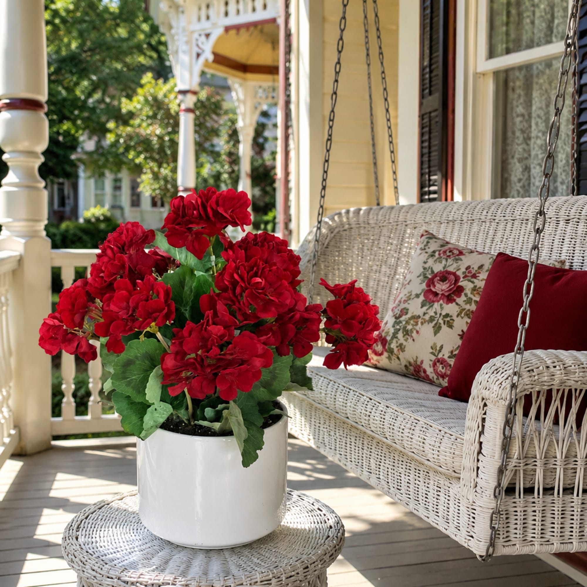 Front Porch captures the simple charm of classic porch-side living with realistic