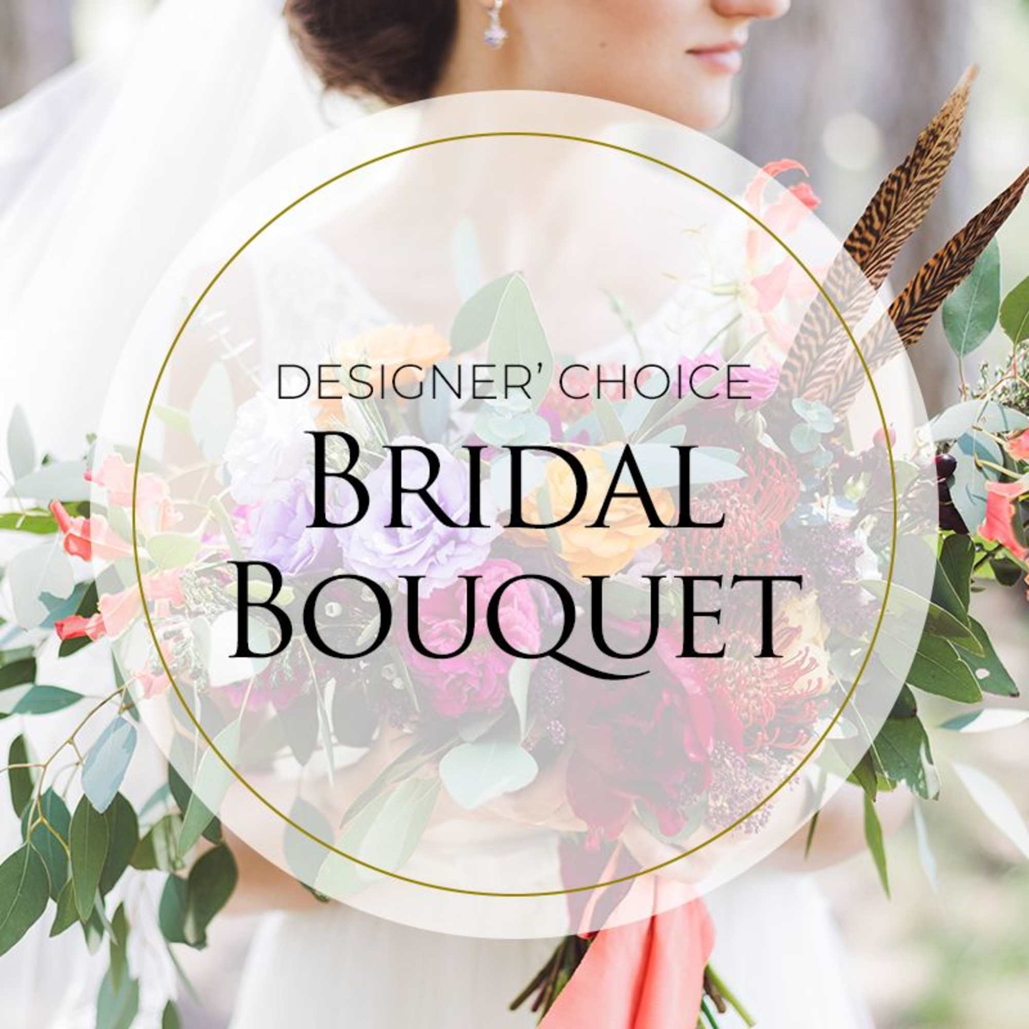 A bouquet designed exclusively for the future bride or bride to be!