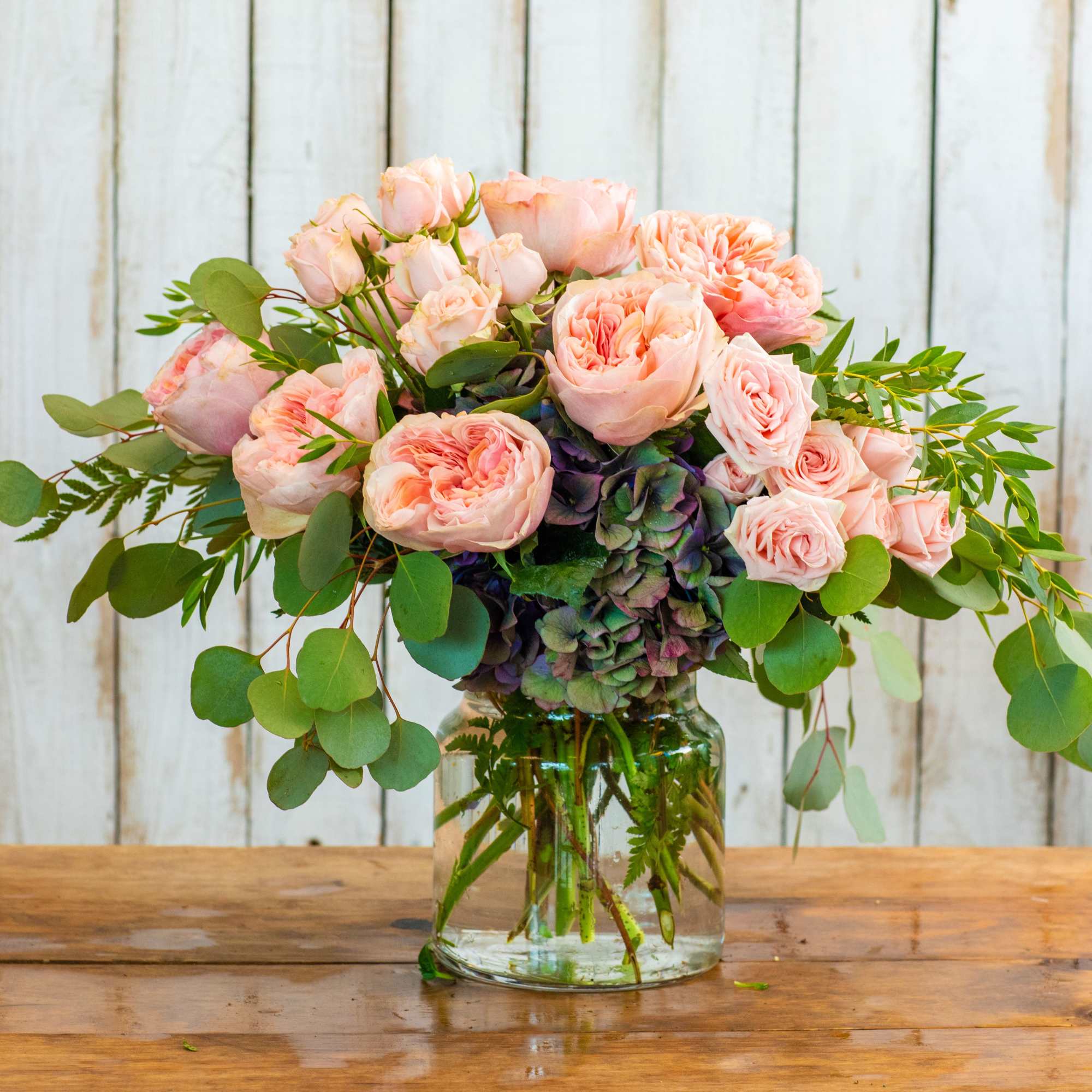 Indulge in pure elegance with the Blushing Garden Romance, a luxurious and