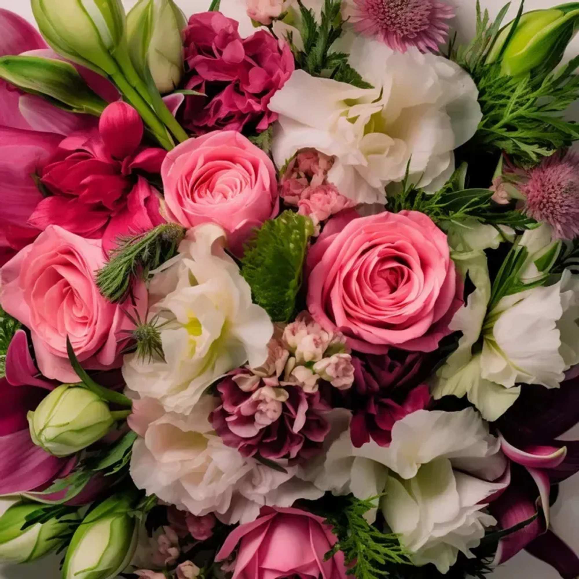 An arrangement of seasonal blooms for Baby arranged in a vase.
, photo 2 of 2