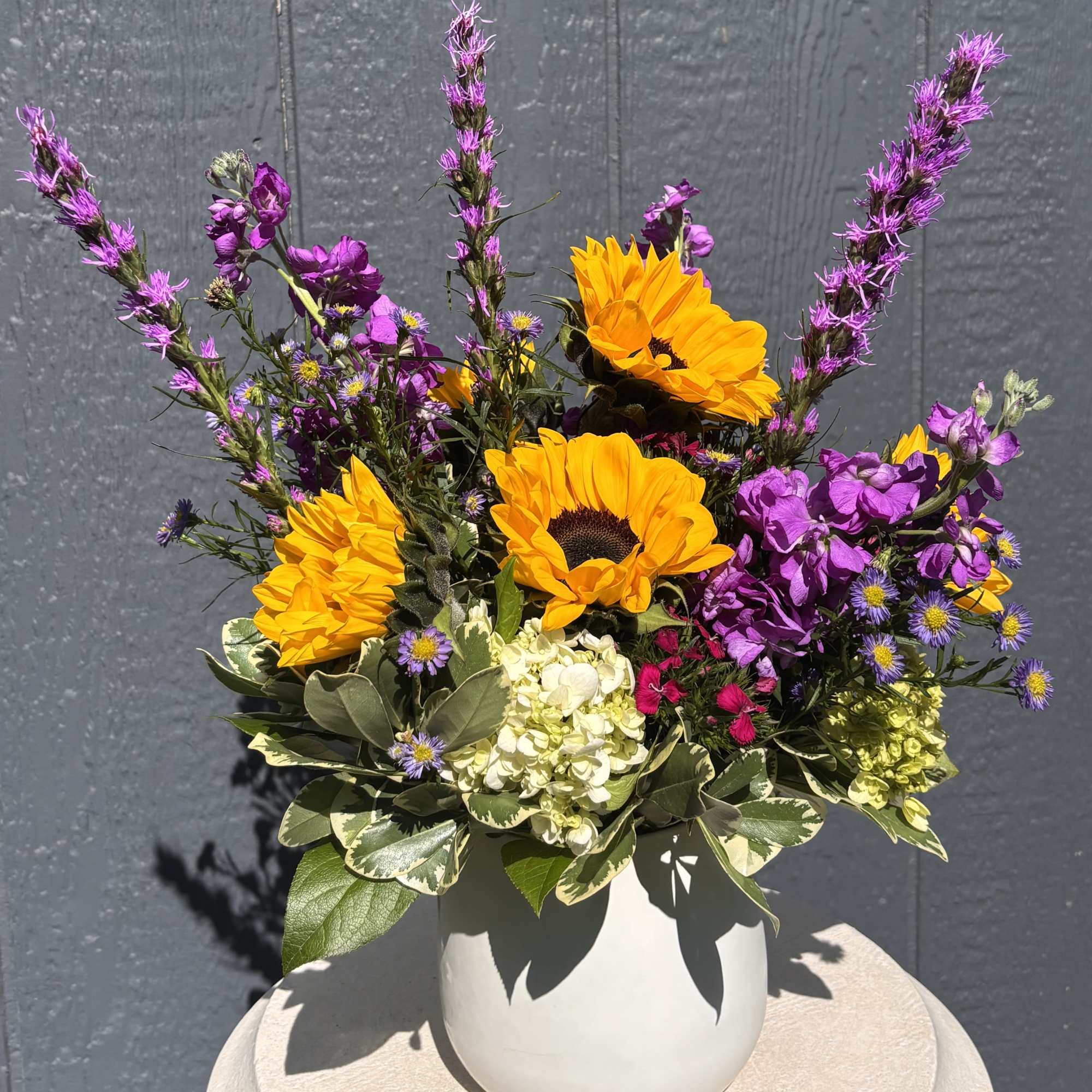 Bring the beauty of summer indoors with our Golden Hour arrangement. Featuring, photo 2 of 2
