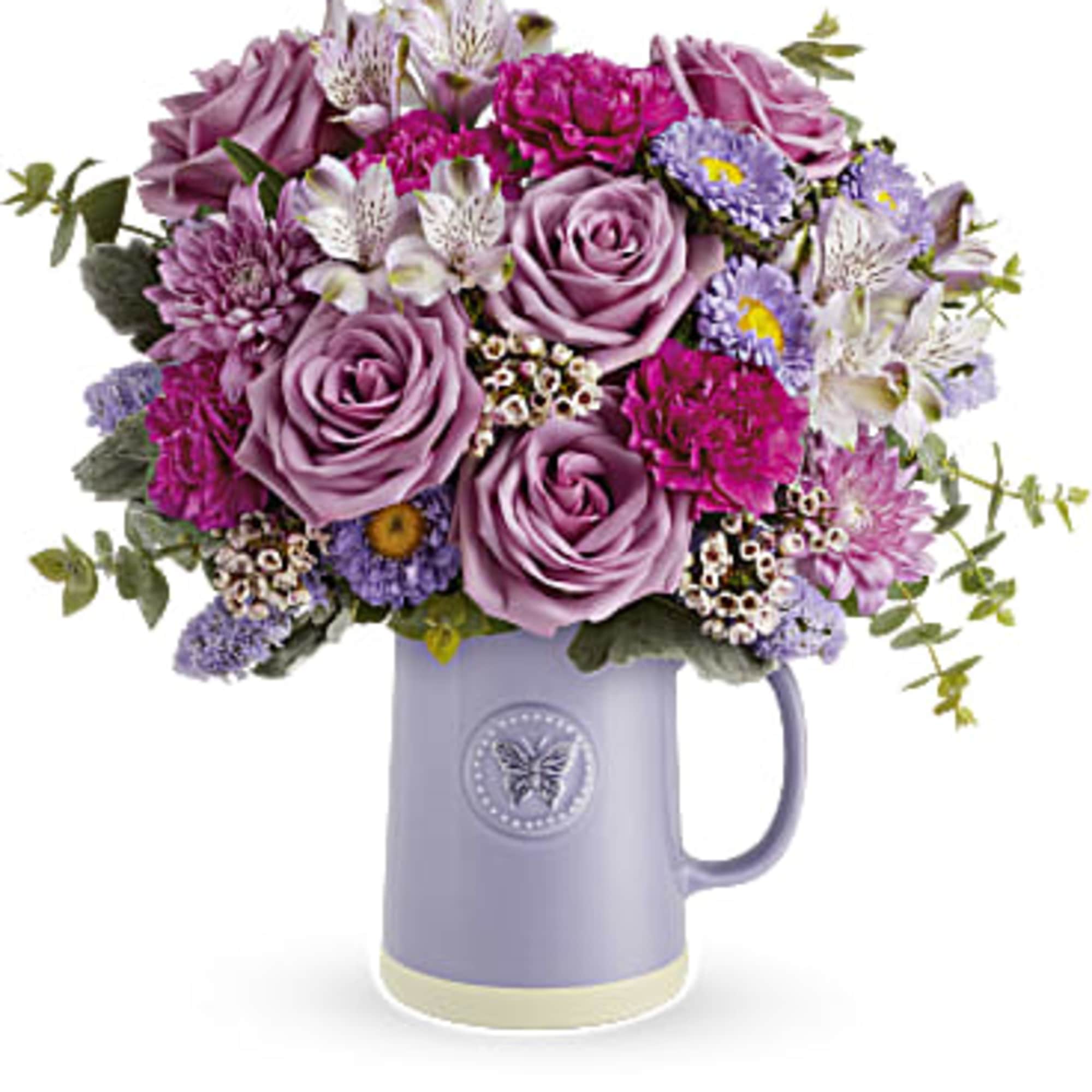 Gift mom the artisanal charm she loves with our Teleflora's Sweetest Flutter