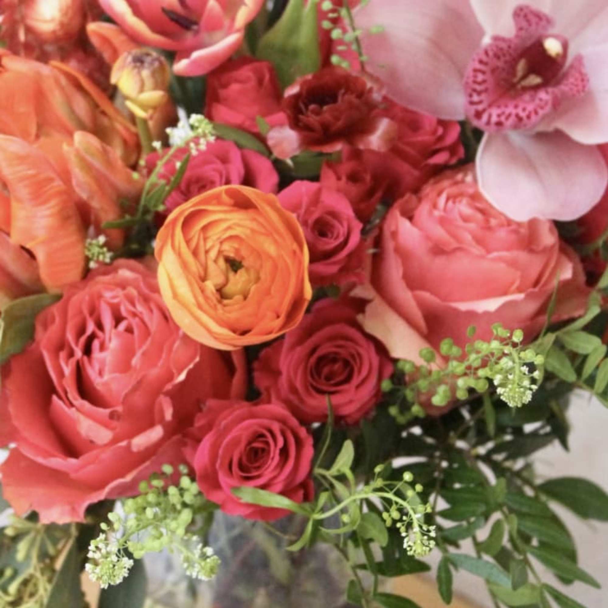 Gorgeous summer blooms in the colors of the sunset