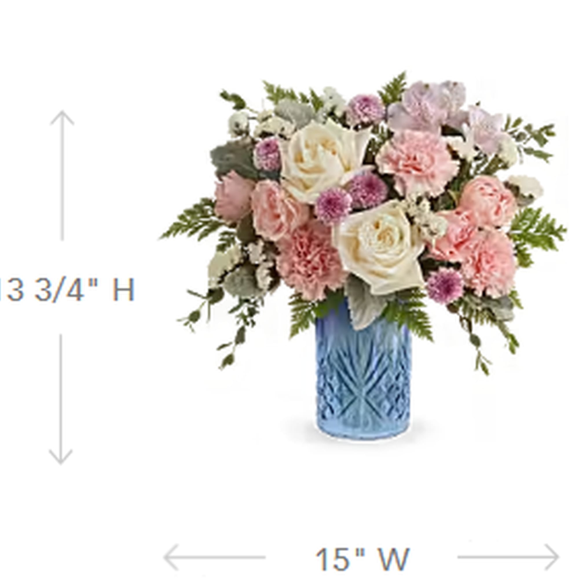 Blue Belle Bouquet &ndash; Flower Delivery in Spring, TX &amp; North Houston

Soft, photo 2 of 2