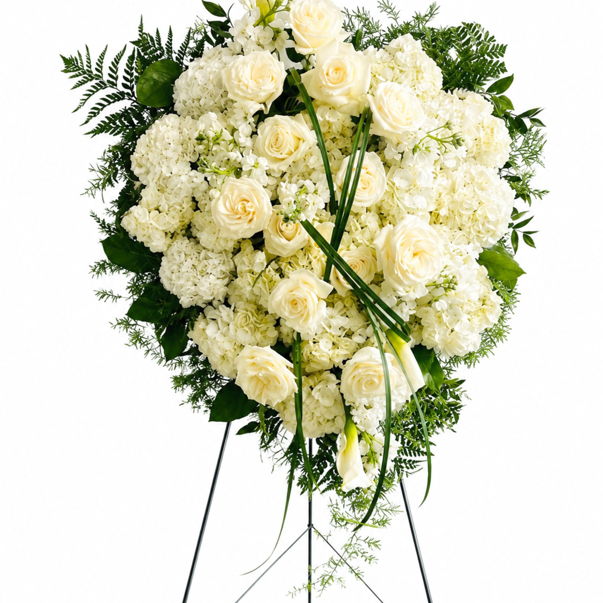 Eternal Grace Standing Spray

A timeless expression of sympathy and remembrance, the Eternal