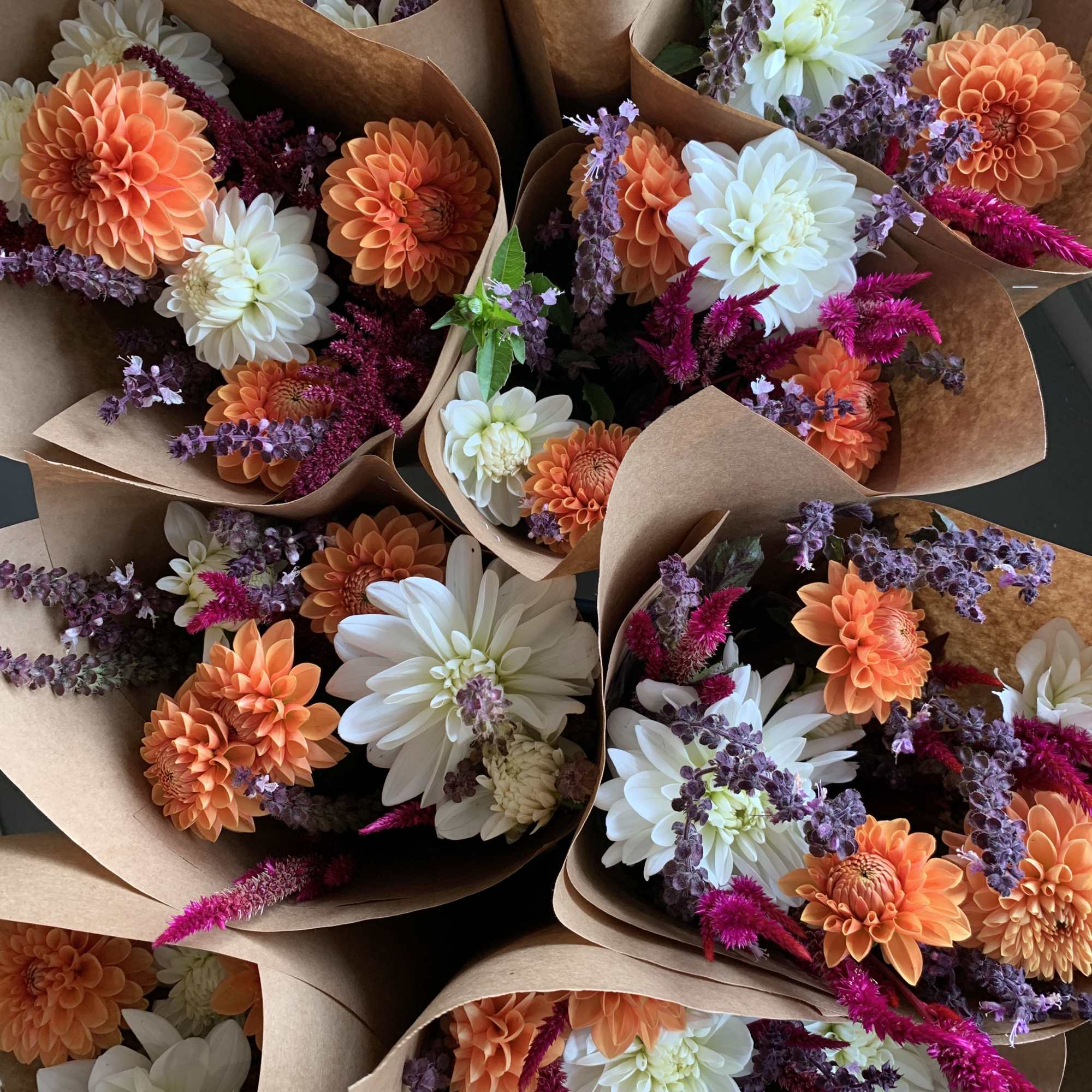NOTE: This seasonal wrapped bouquet is available for pick up at the, photo 3 of 3