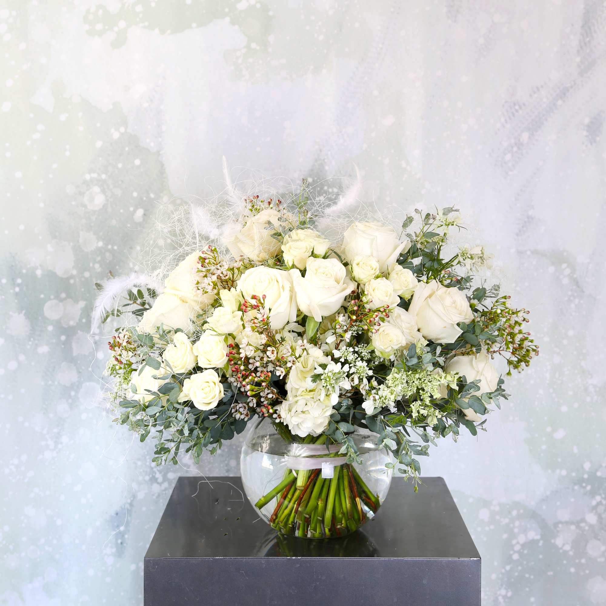 White Rose represents the beauty and purity of true love.  We