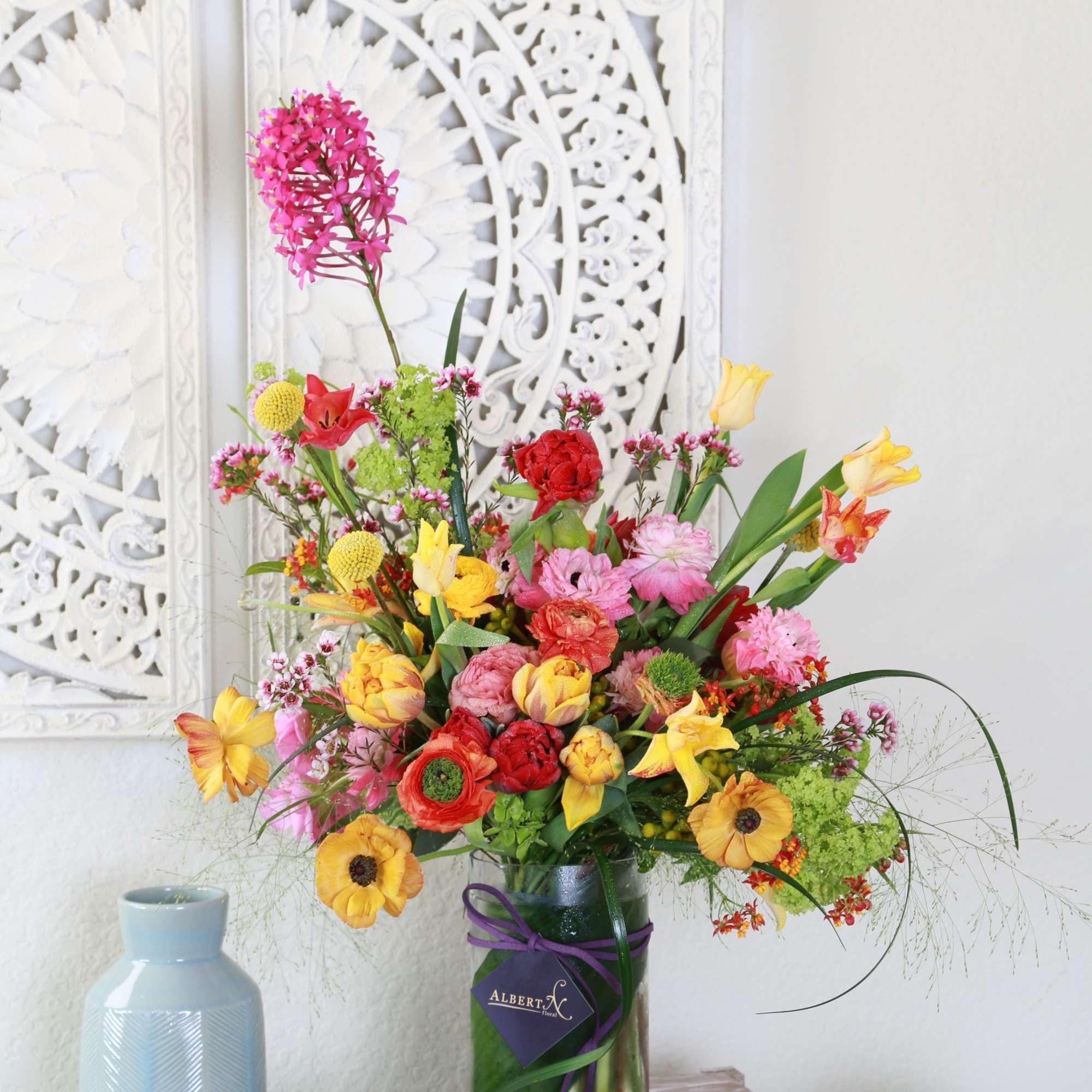 Brighten any room with our signature Spring Bloom arrangement- A vibrant celebration, photo 2 of 4
