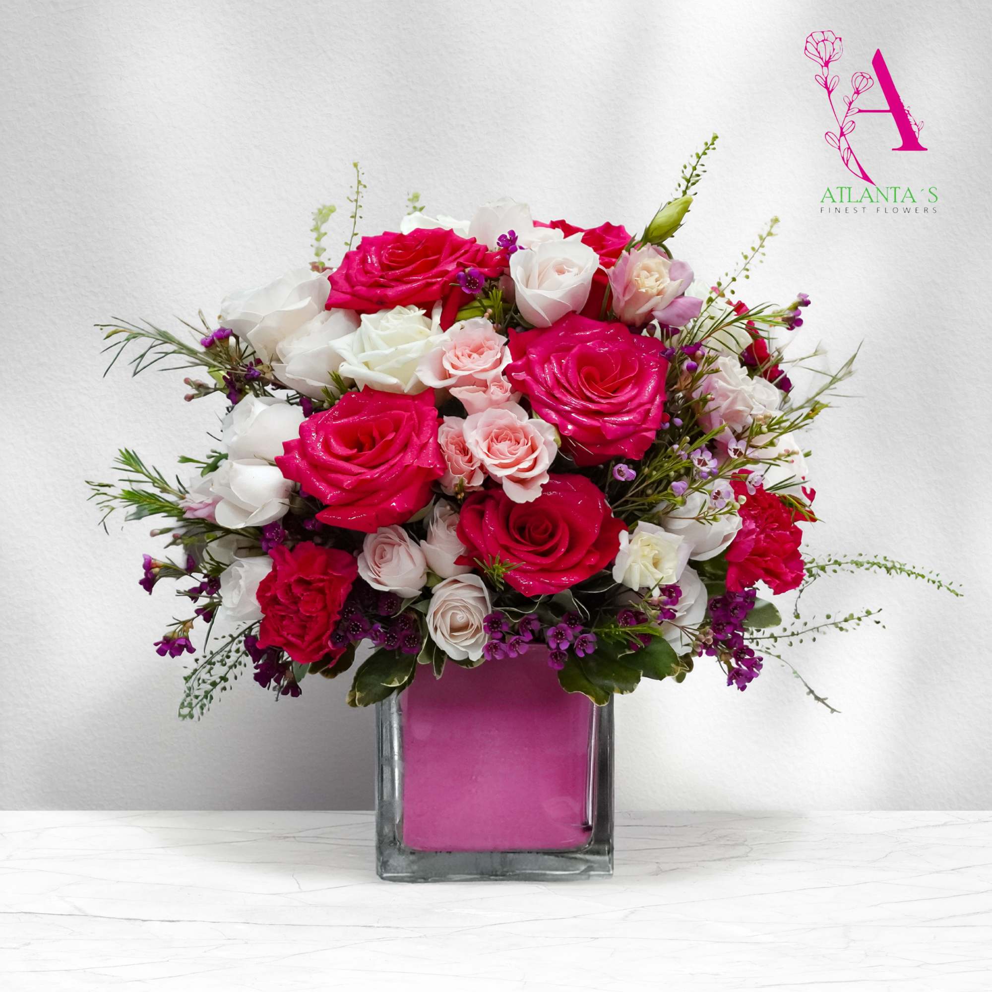 A luxurious display for that special someone Beautiful combination 
adorable teddy bear, photo 2 of 2