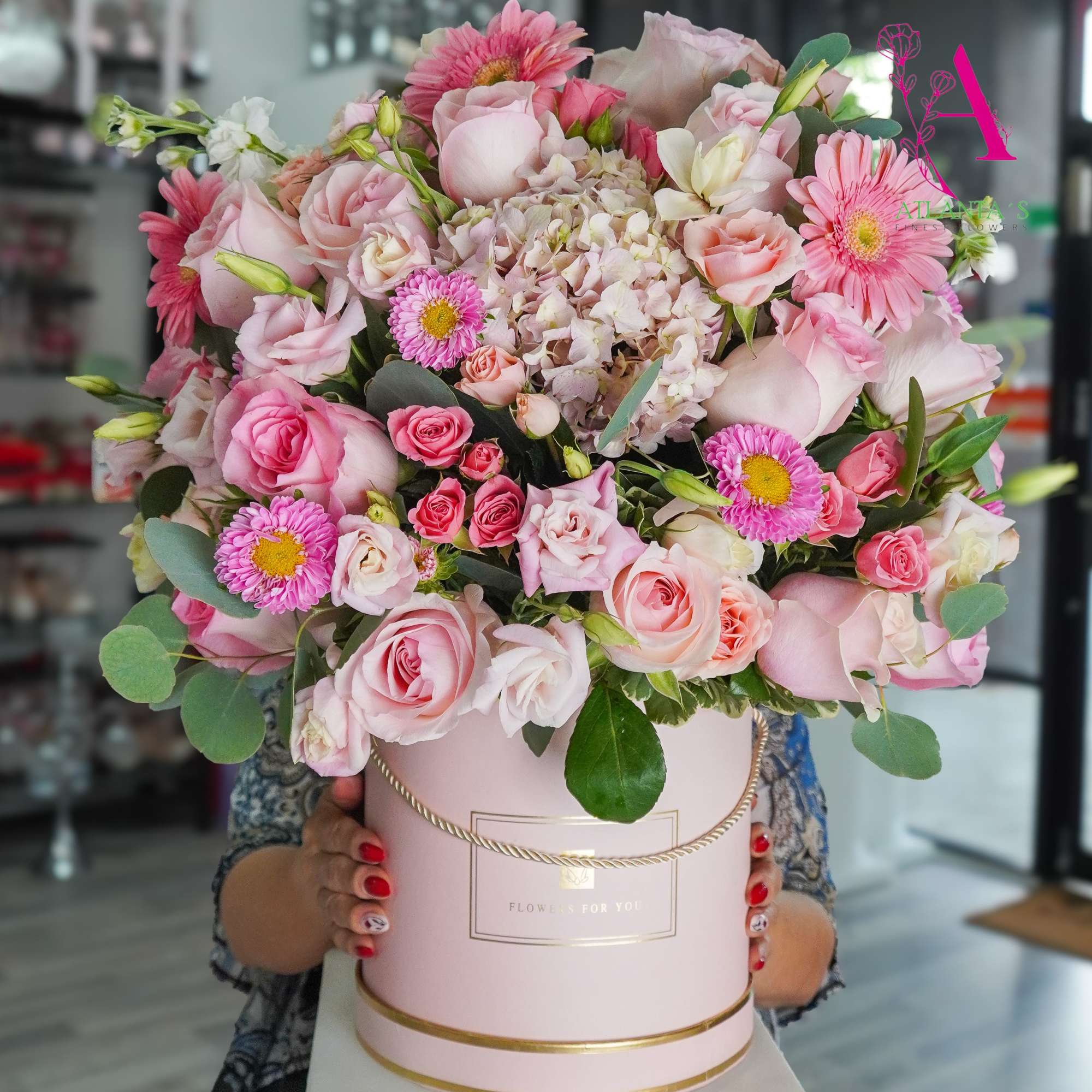 Make a lasting impression with our Blushing Elegance Bouquet. This luxurious design, photo 3 of 3