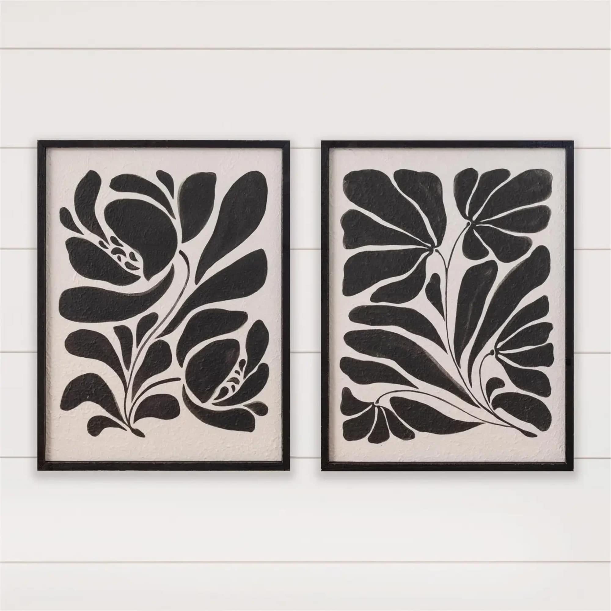 18" x 24" Black and White Botanical Picture - 1 of 2, photo 2 of 2