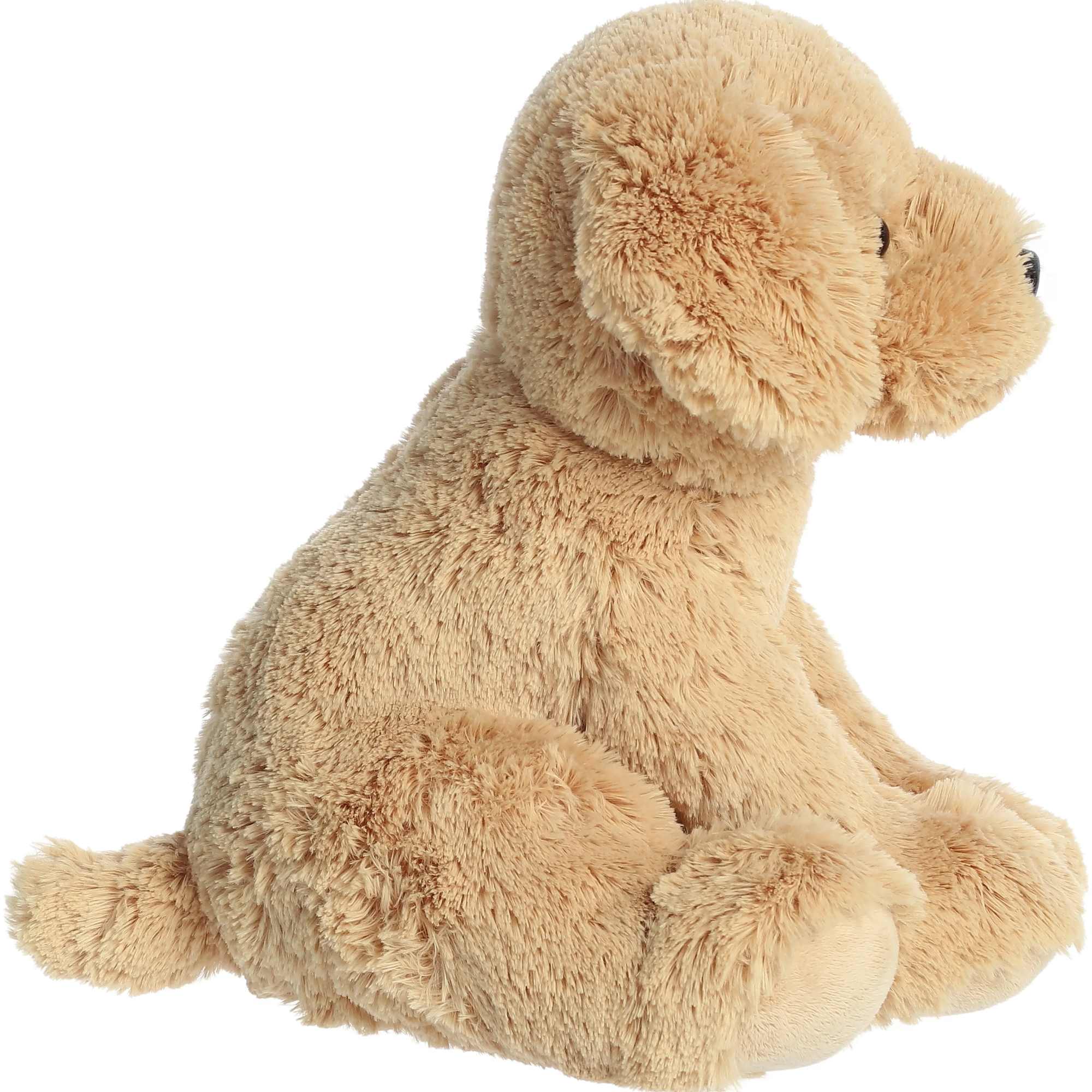 14" cuddly golden lab plush in soft tan with floppy ears -, photo 2 of 2