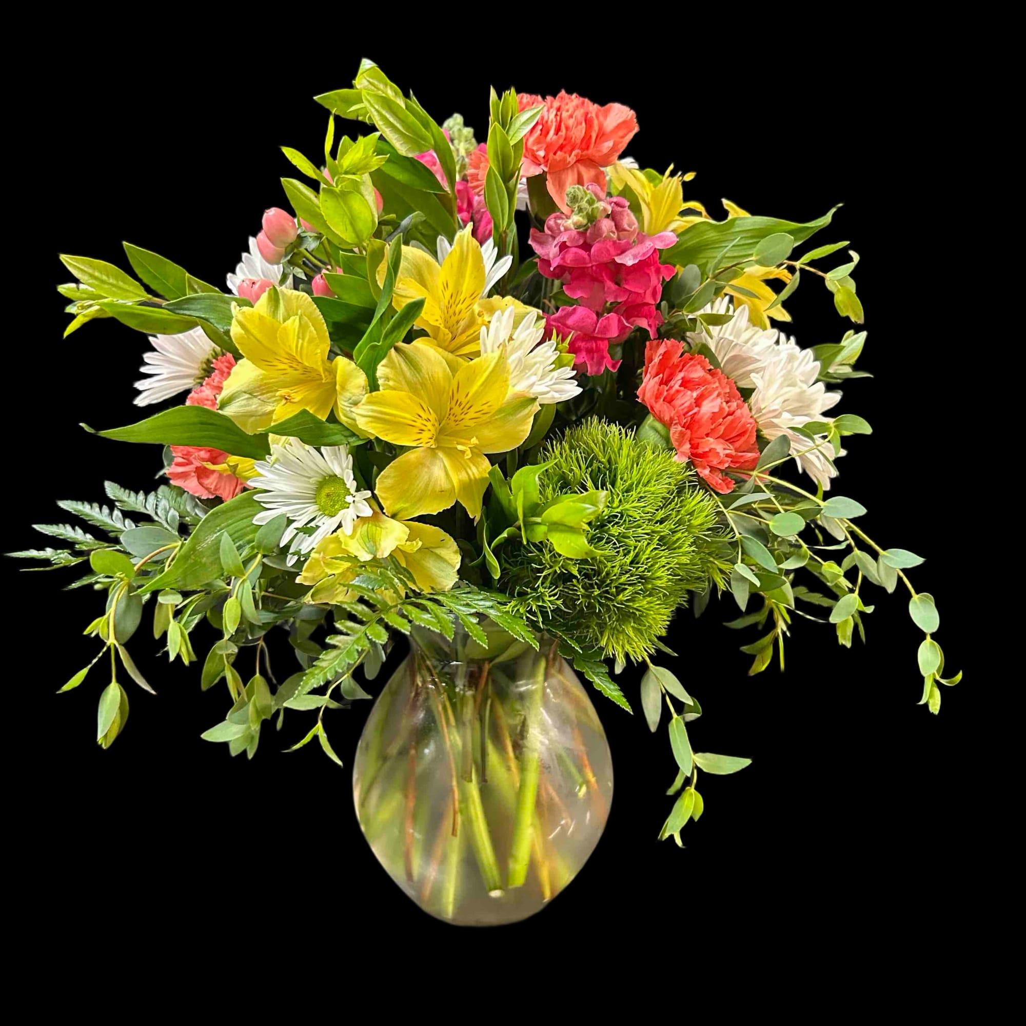Gorgeous bouquet that combines color and texture to bring joy to any