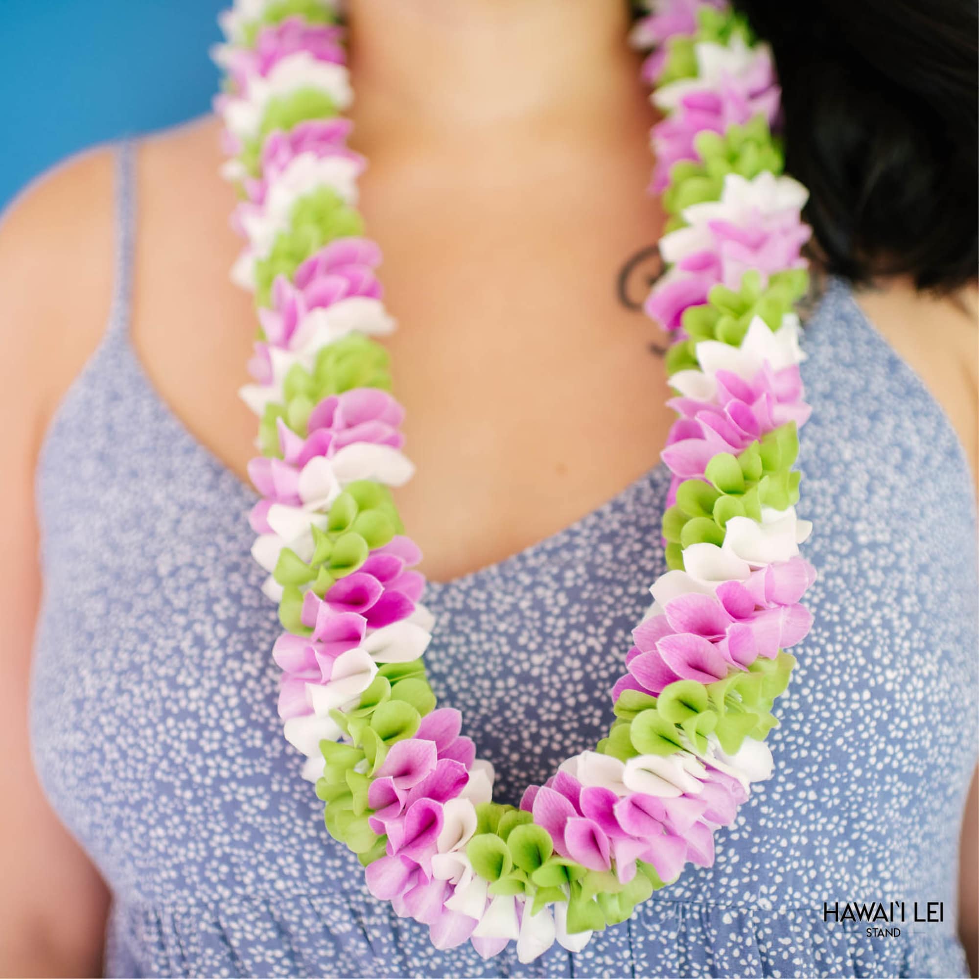 To say that our spiral lei are cheery, colorful and smashing creations, photo 4 of 4