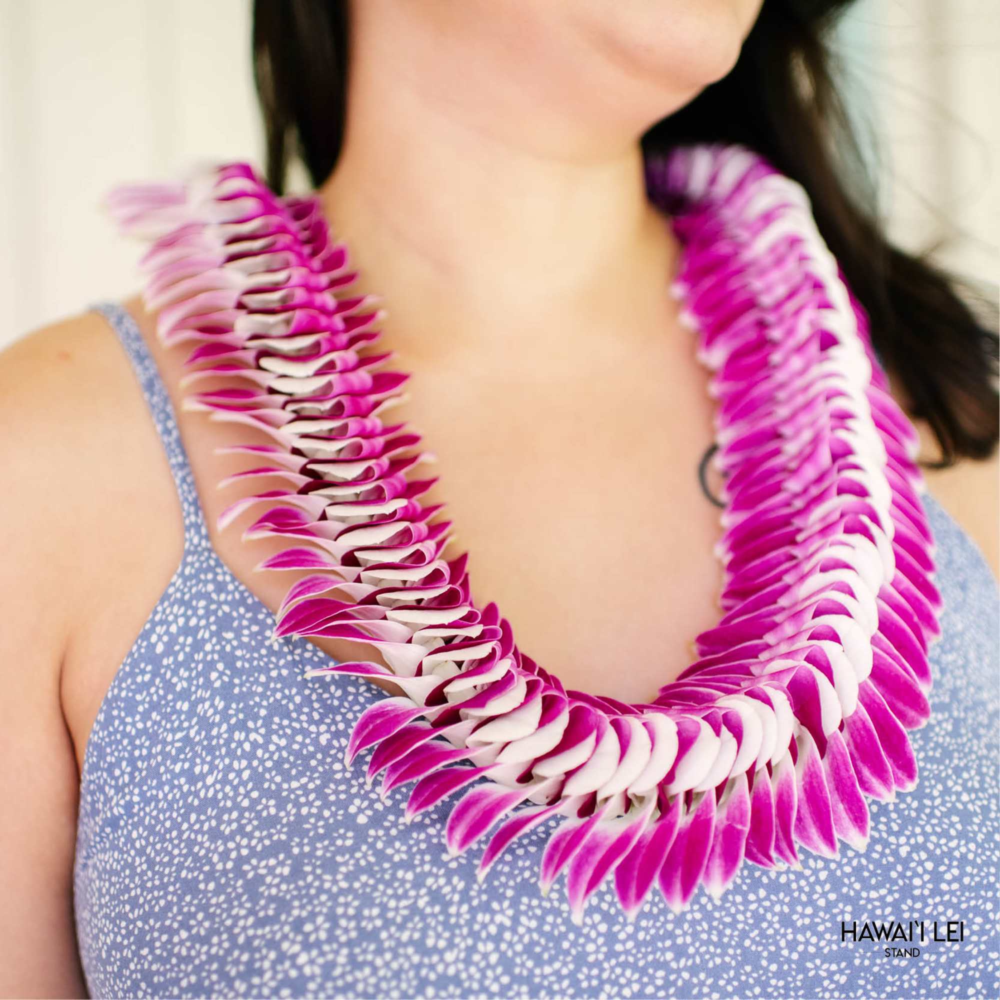 Lanikai Orchid Lei (Pattern Varies), photo 3 of 3