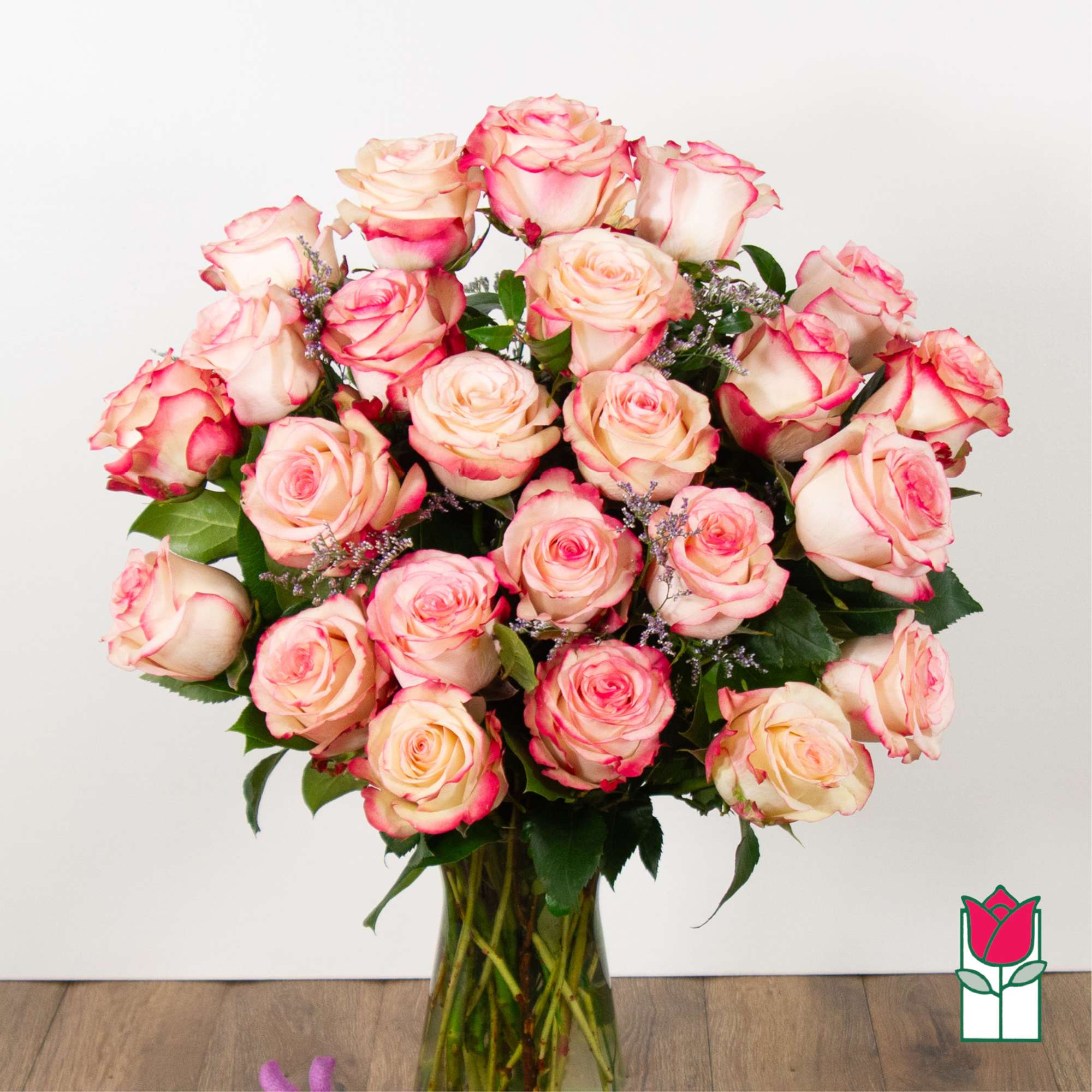 Indulge in the timeless elegance of our Medium Stem Rose Arrangement, meticulously, photo 2 of 4