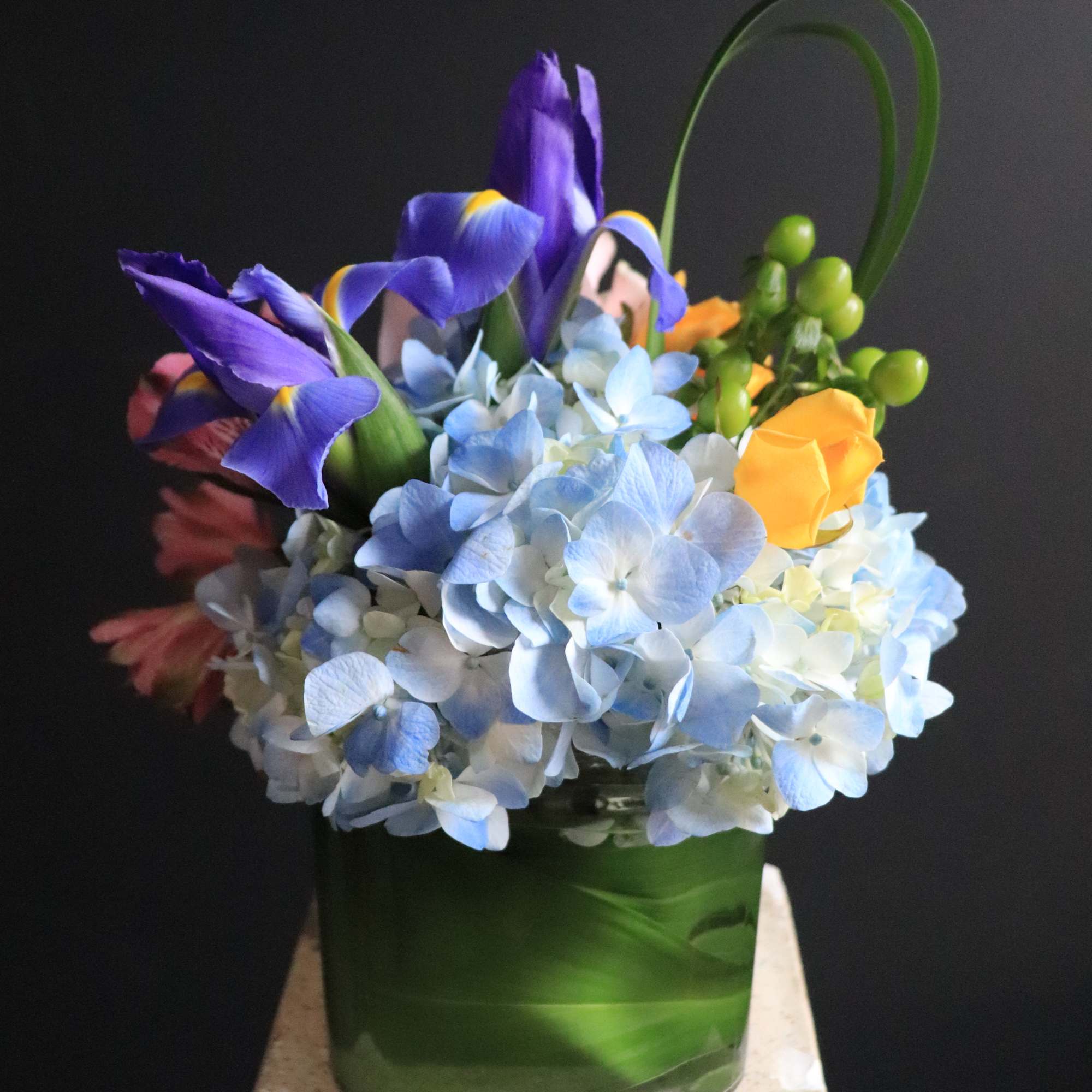 Quite the joyful arrangement to celebrate someone you care about! Full of, photo 2 of 2