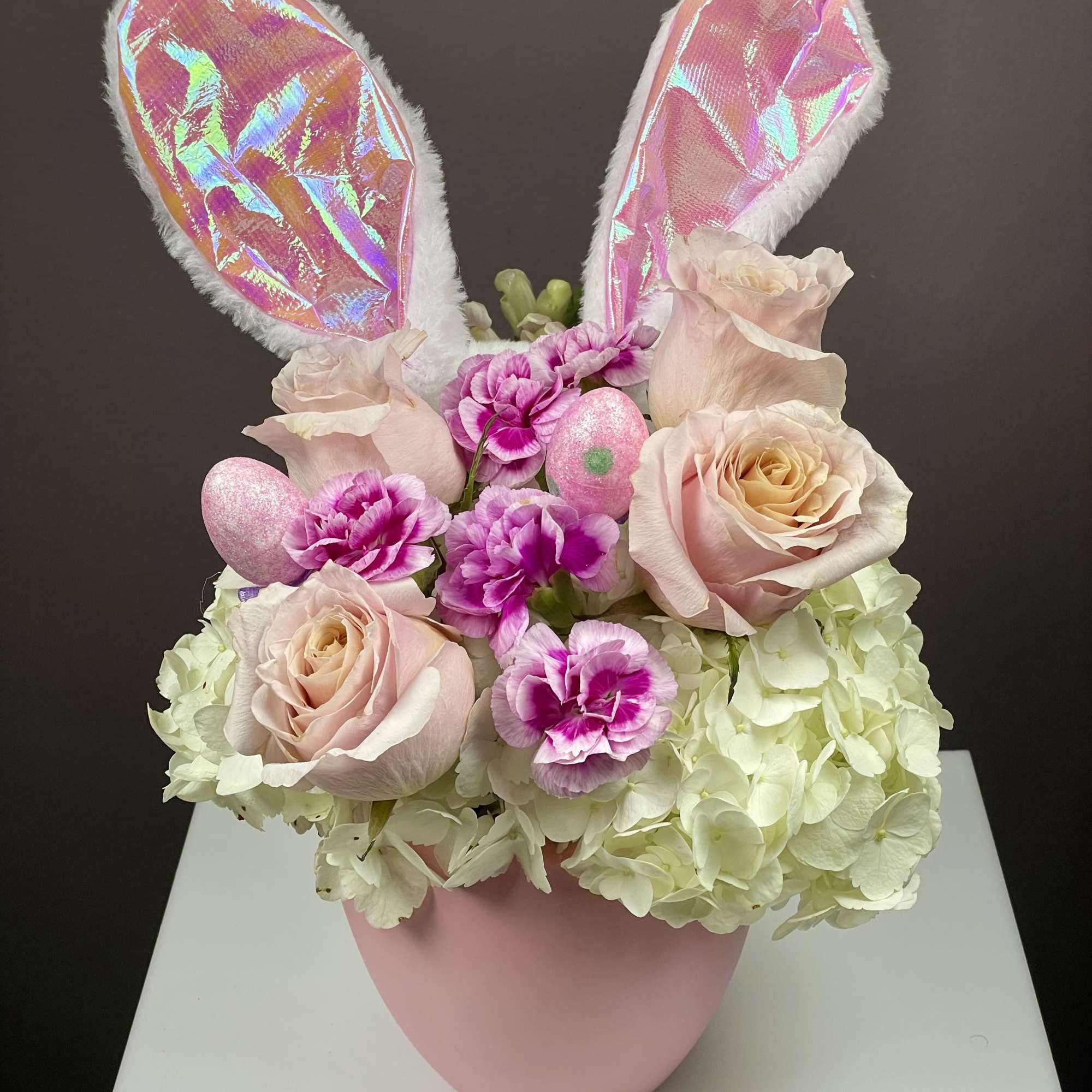 Hop into spring with our Some-Bunny Special arrangement! This playful Easter design, photo 2 of 2