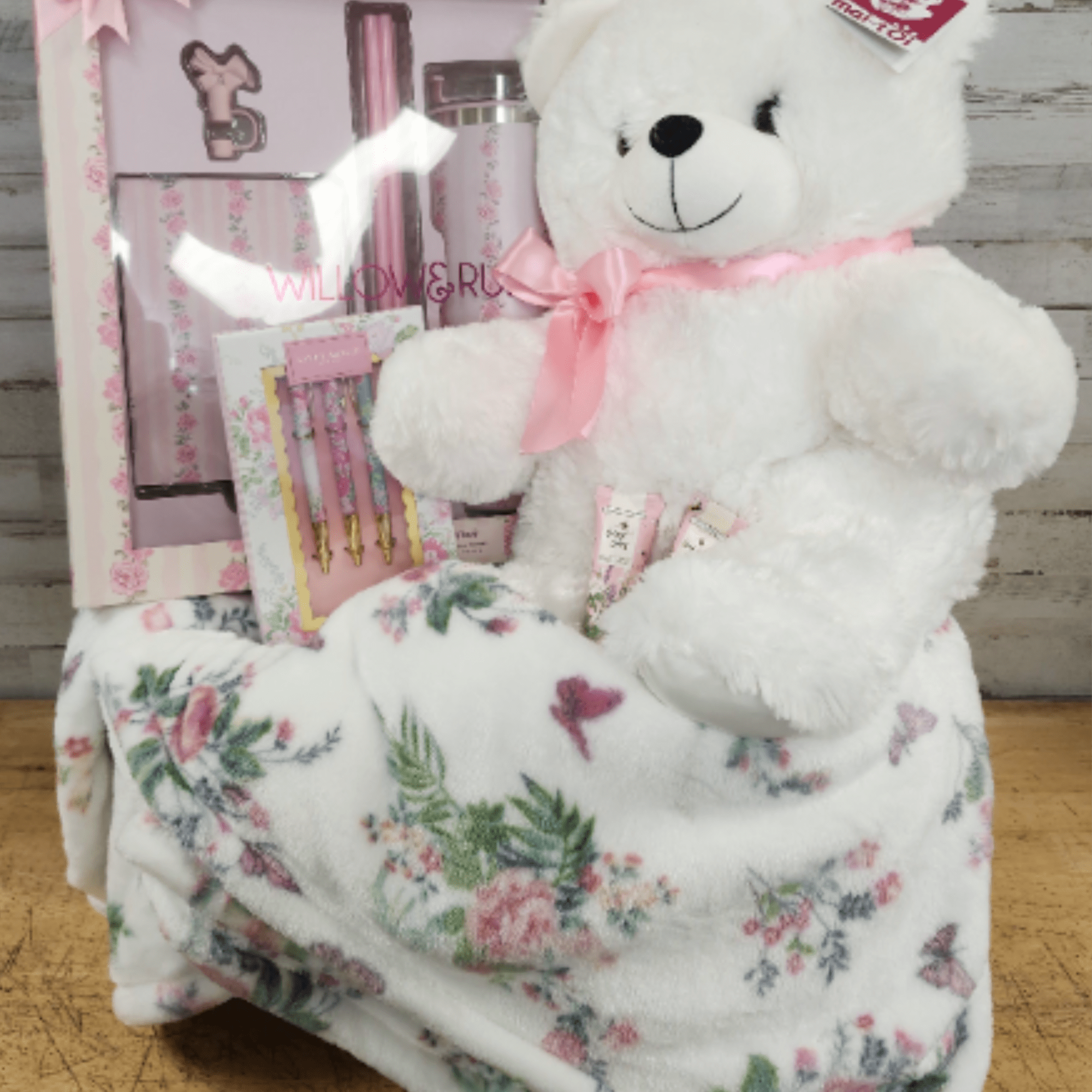 The perfect cozy gift basket for any loved on at any age: