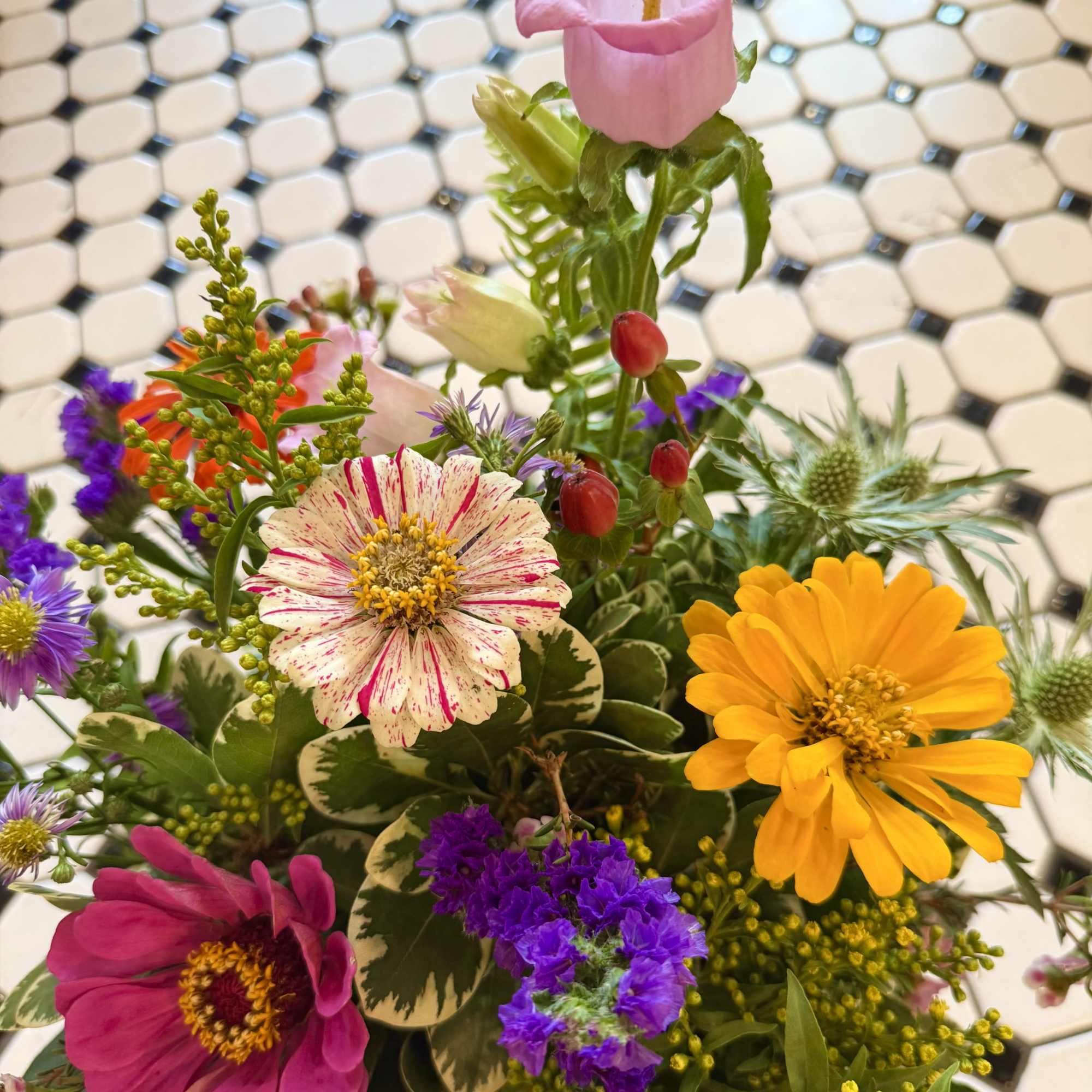 The Wildflower Wonder is a stunning design in vibrant colors. Featuring a, photo 2 of 2